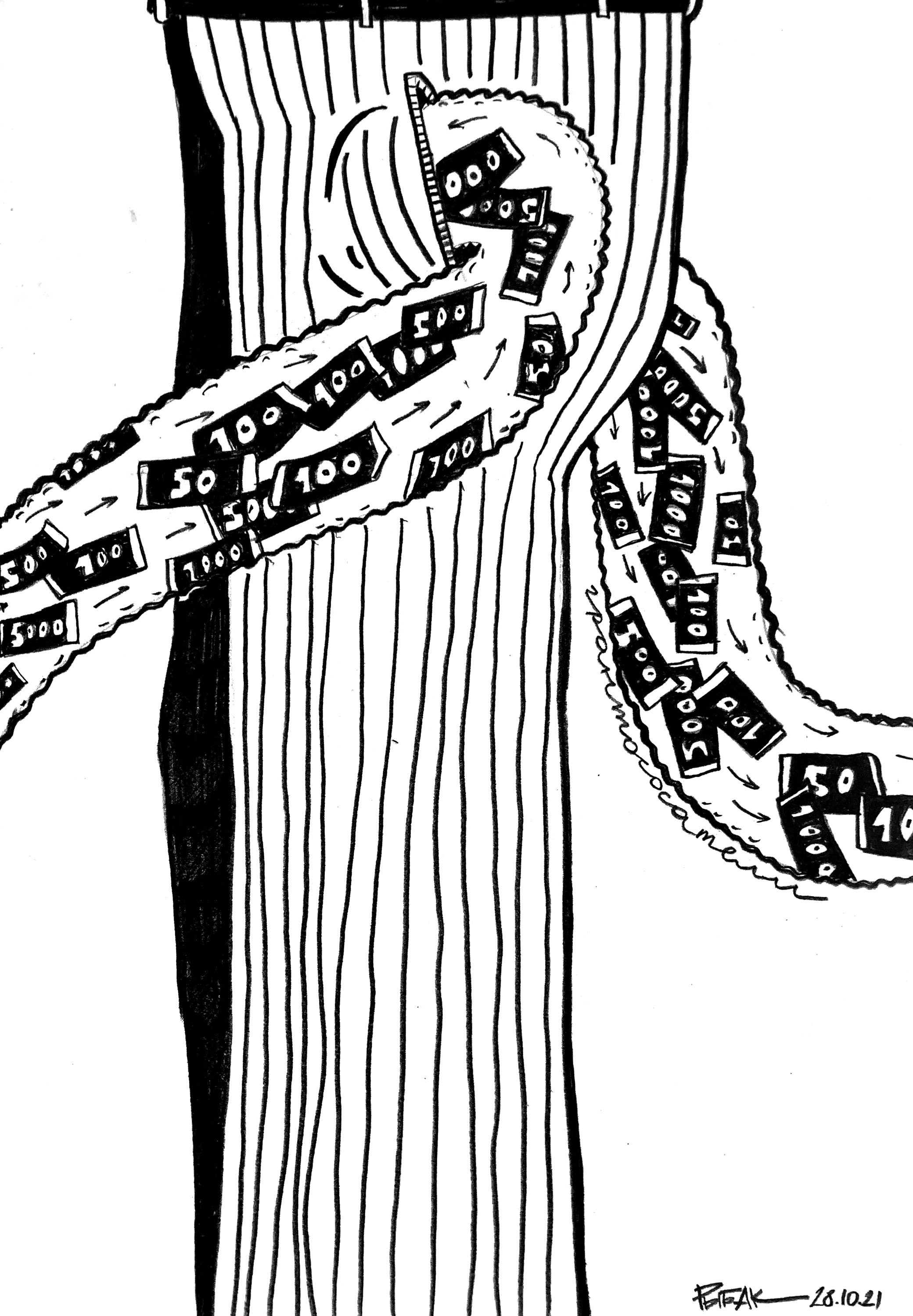 Серия Абсурдомы. Художник Рыбак Николай