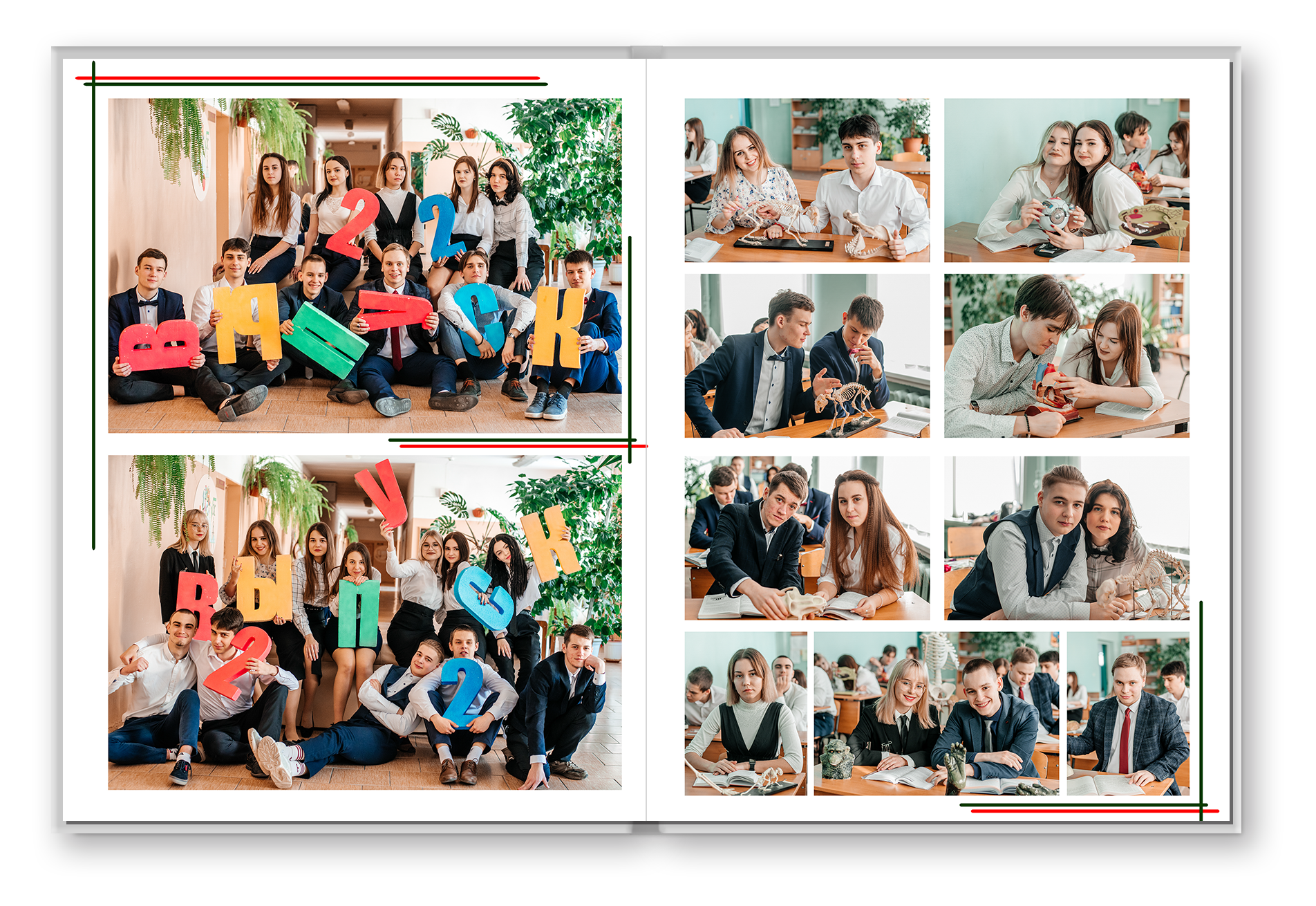 Выпускной альбом Стандартный. Выпускные альбомы. Школьный фотограф в Брянске и Москве Алла Жарикова