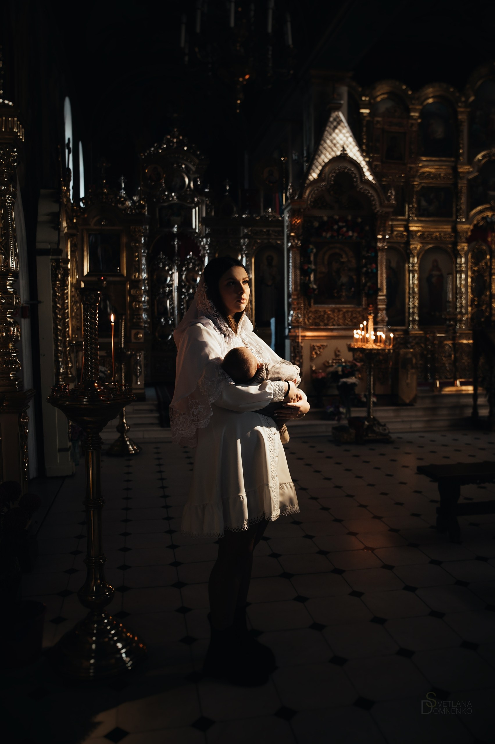 Таинство крещения. Фотограф Тольятти, Самара Домненко Светлана