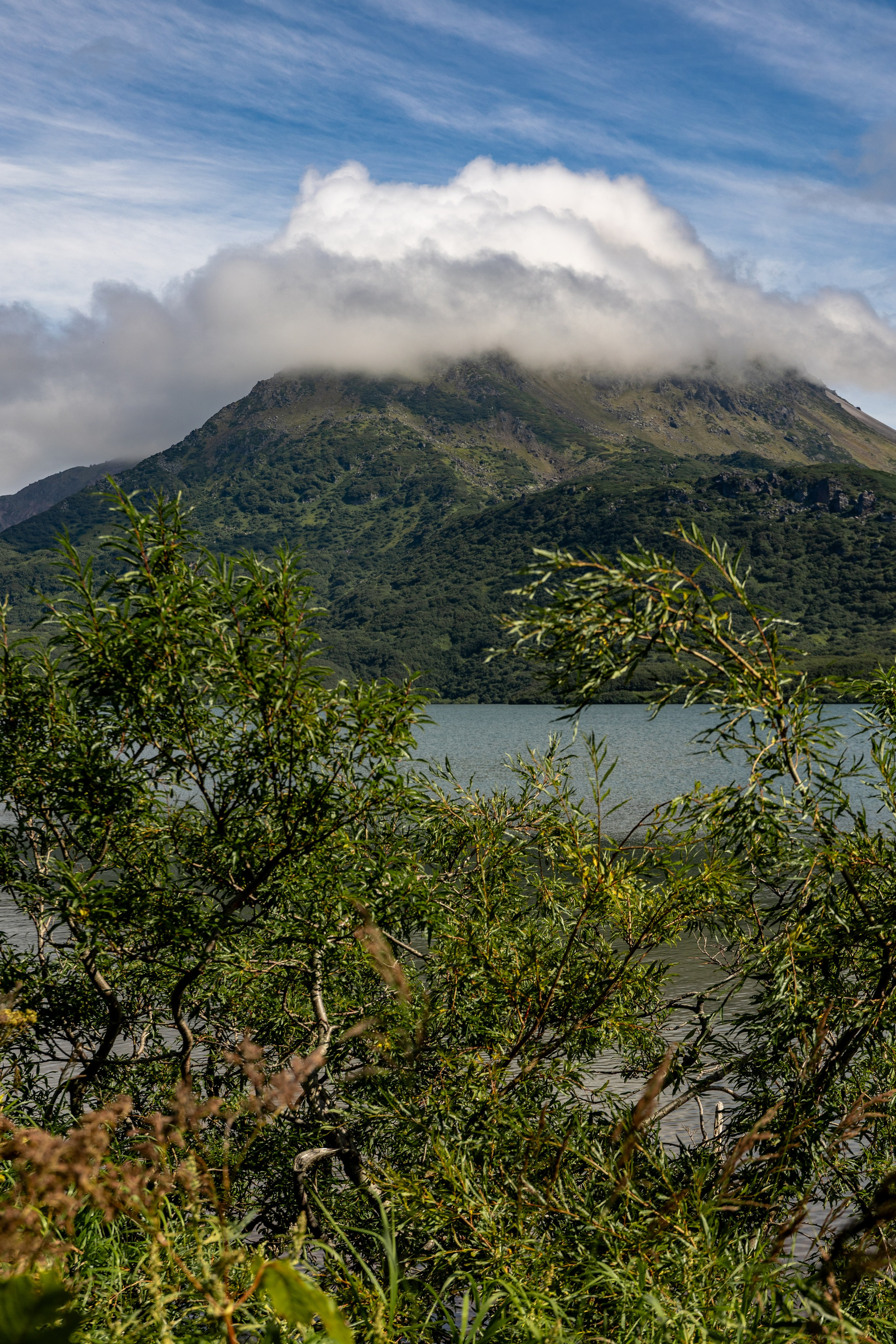 Озеро Витаминное, вулкан Дикий Гребень, Камчатка