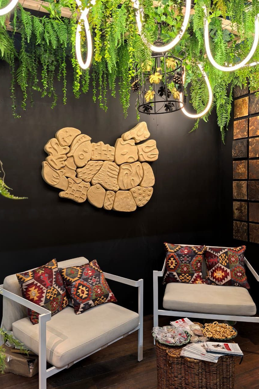 Инна Буинская панно «Семья». Декор для дома