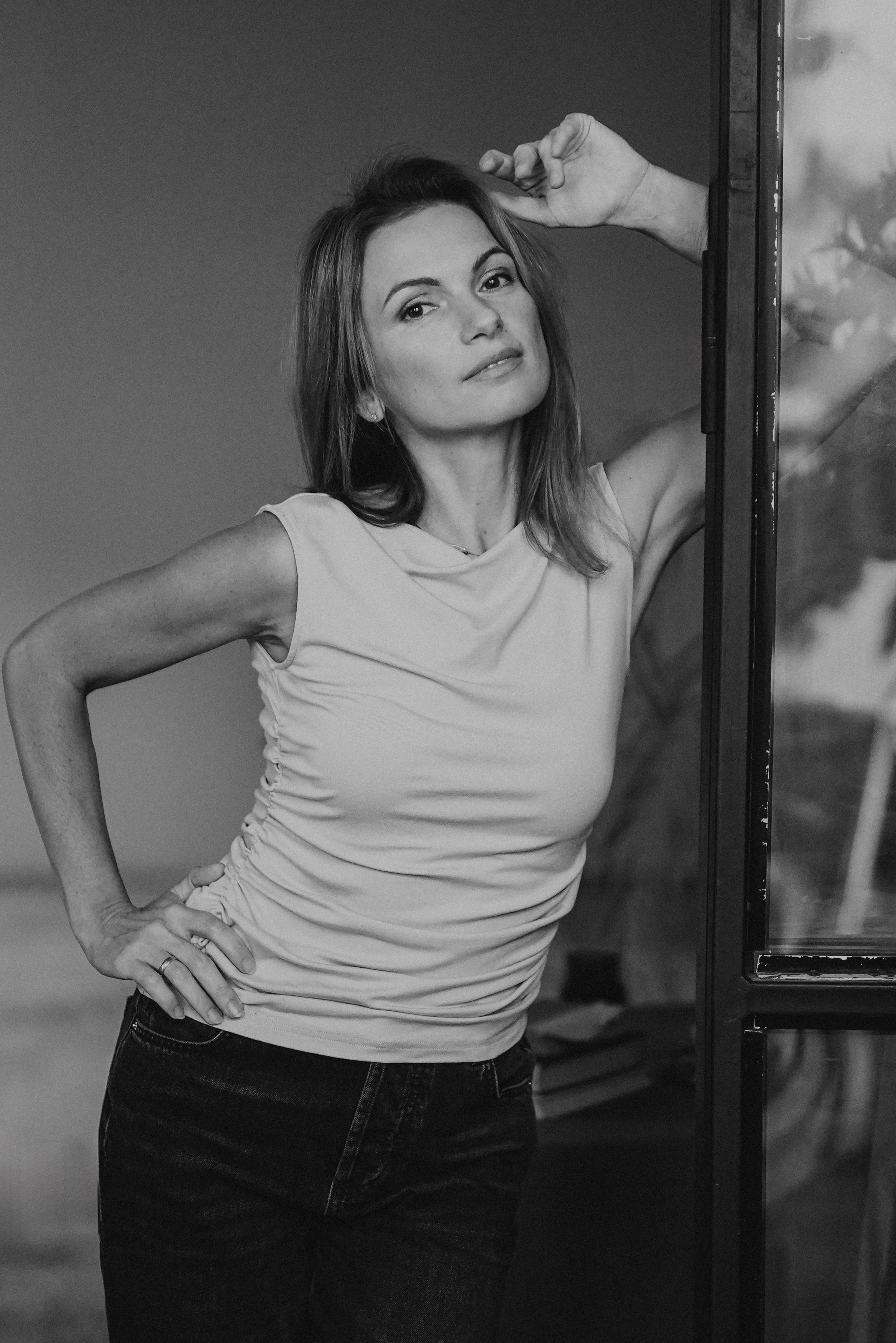 Ч е р н о — б е л ы й п о р т р е т. Фотограф Наталья Колганова