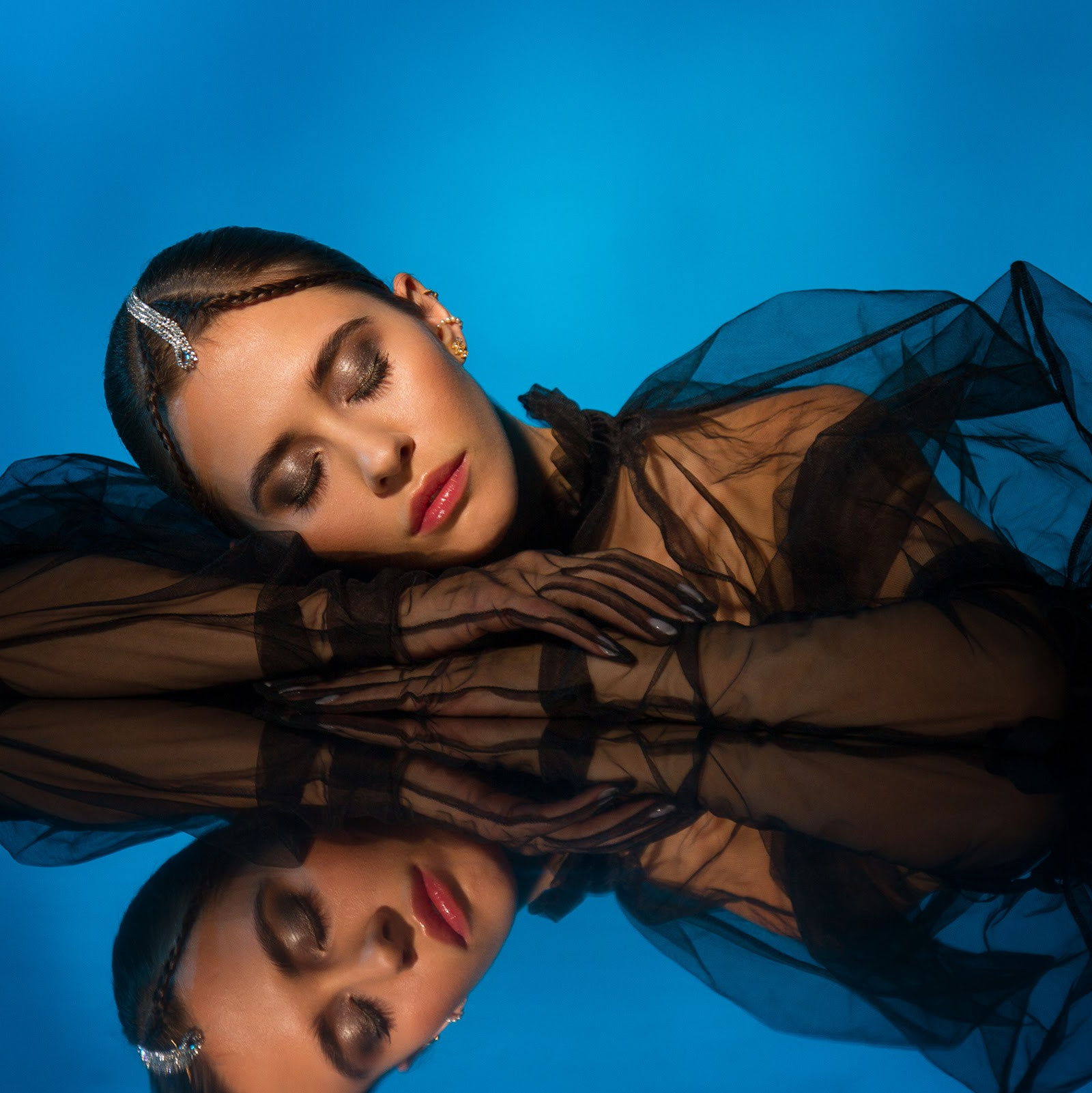 креативные съемки, съемки с отражением