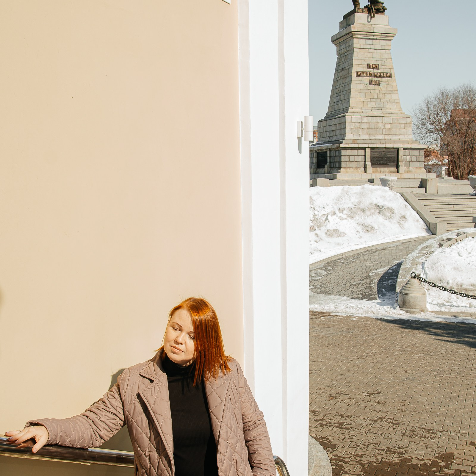 съемка на улице в парке в студии фотограф хабаровск