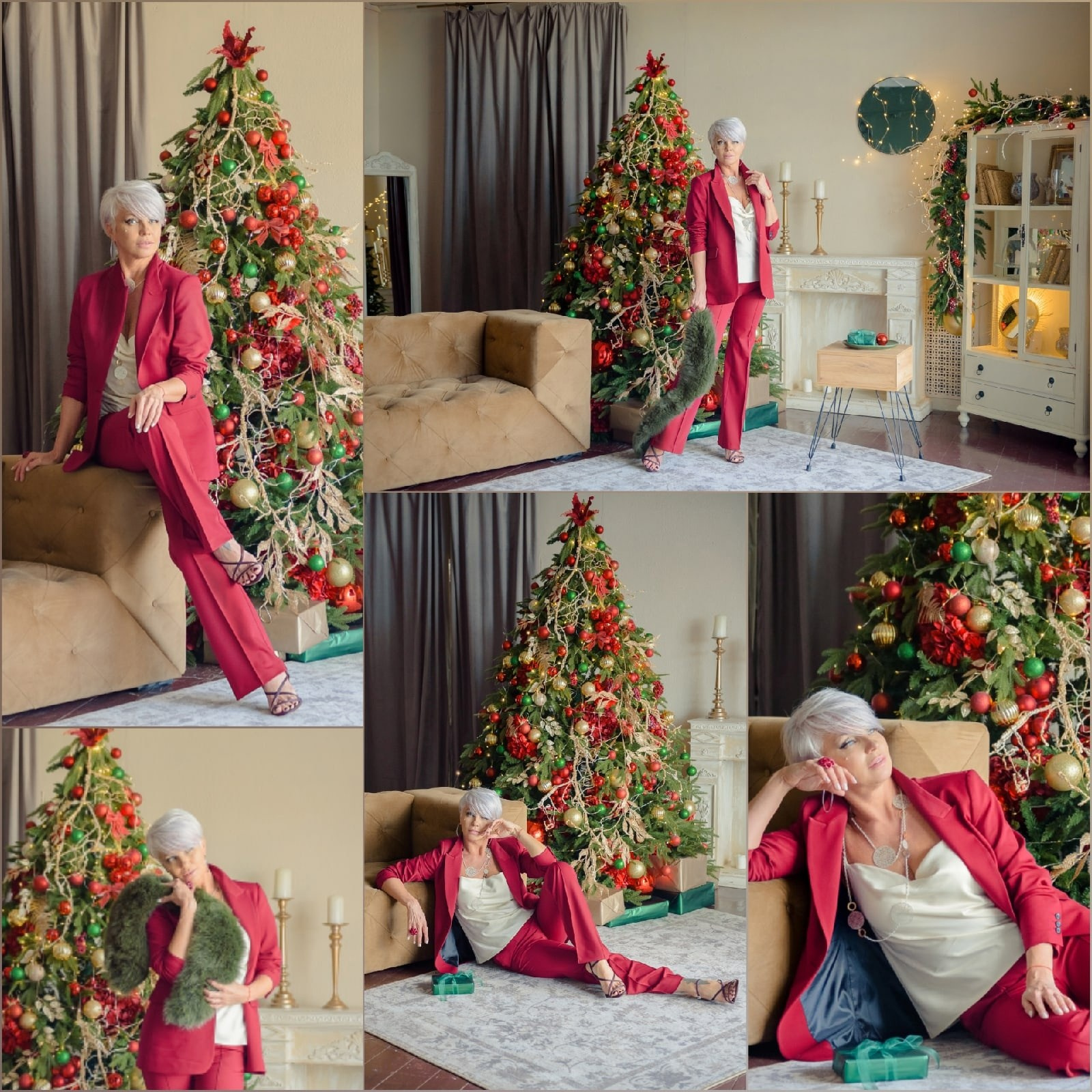 Семейная новогодняя фотосессия. Семейный фотограф в Рязани Мария Ермакова