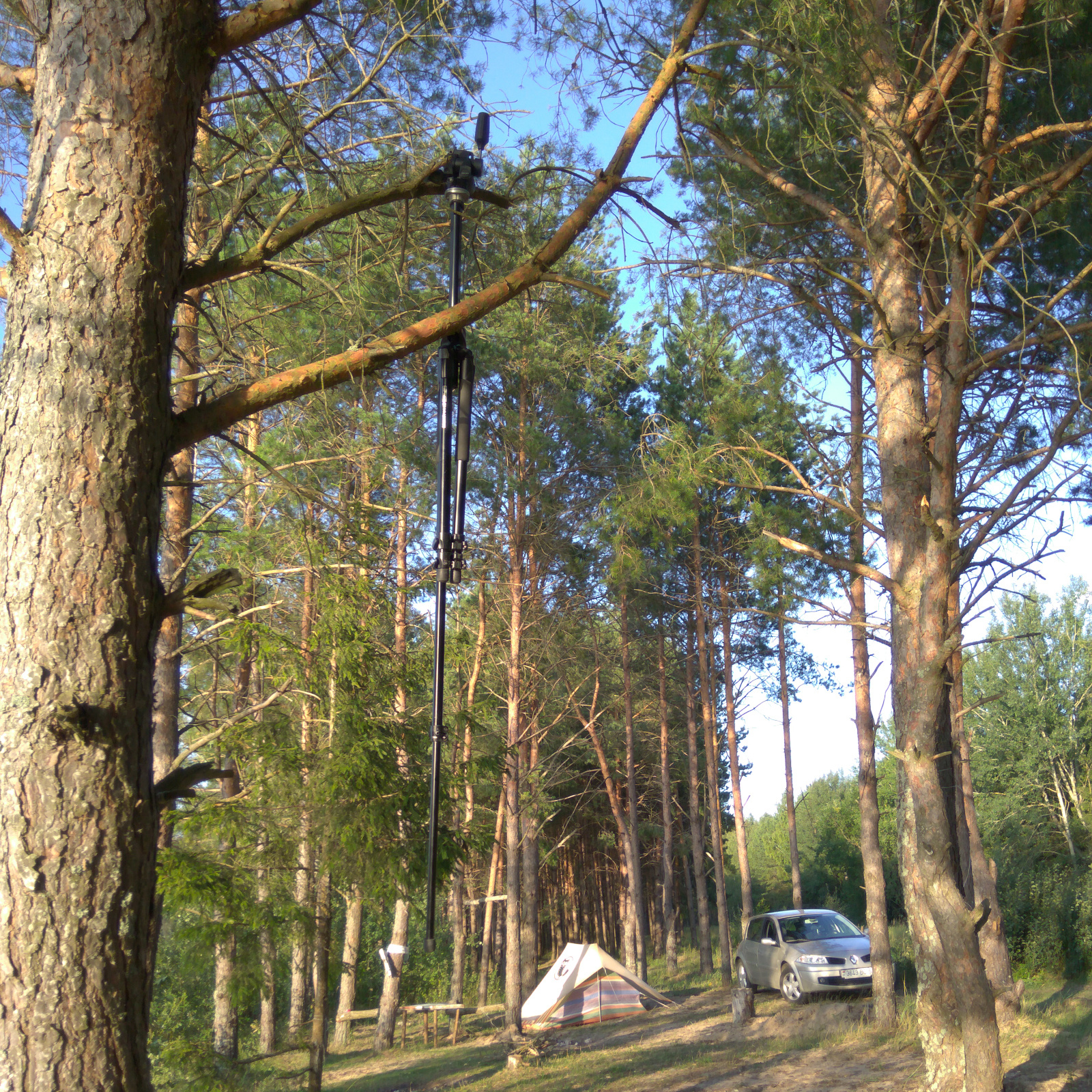 Съёмка заката солнца, луны, млечного пути и рассвета 3−4 августа 2019 г. Фотограф Евгений Стельмах в Молодечно и Минске