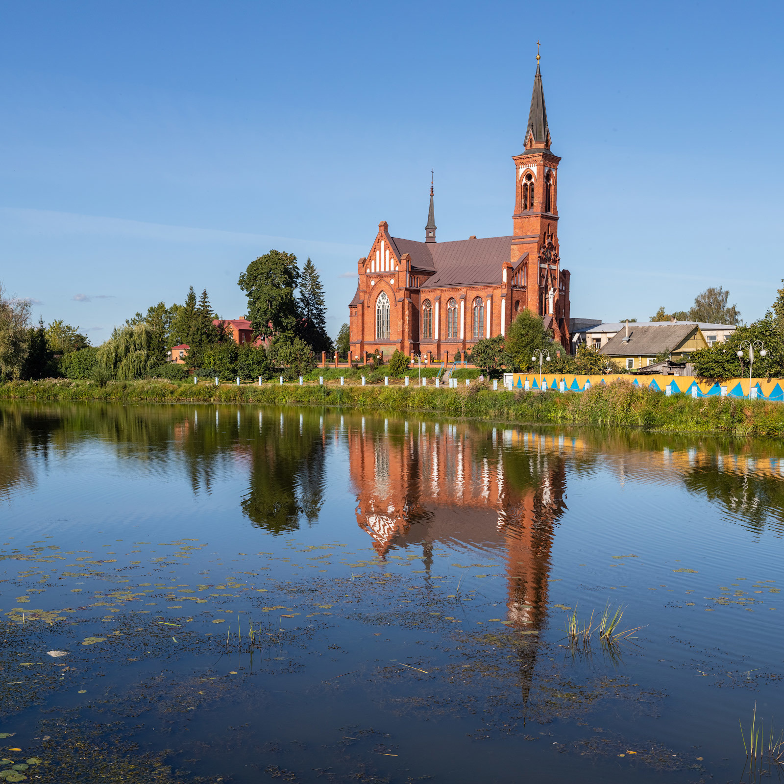 Костёл в городе Поставы
