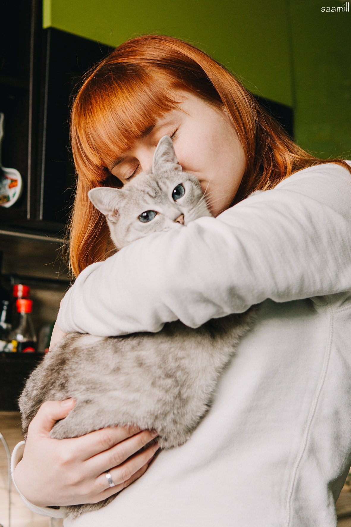 Домашняя фотосессия котиков. Saamill