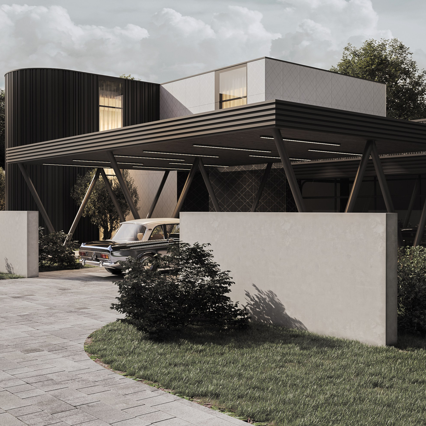 Architectural projects of Sergey Ratchin. Paintings by the artist Sergey Ratchin