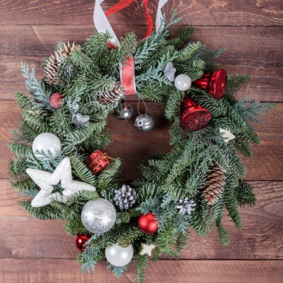 Новогодняя фотосессия с оригинальным декором. Свадебный фотограф Дмитрий Гладков