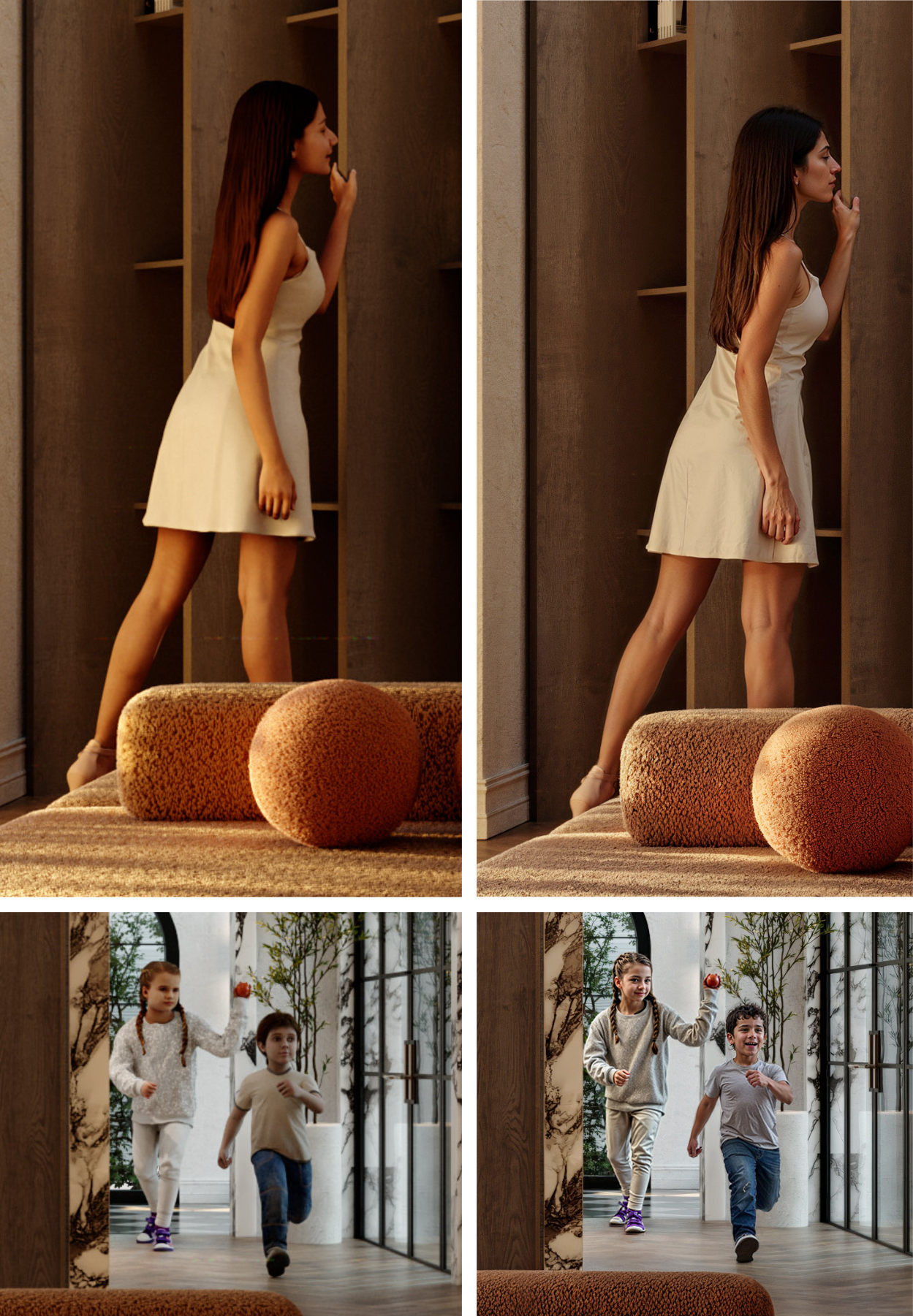 Разбор интерьерного кадра. Рендер на проекте.ру