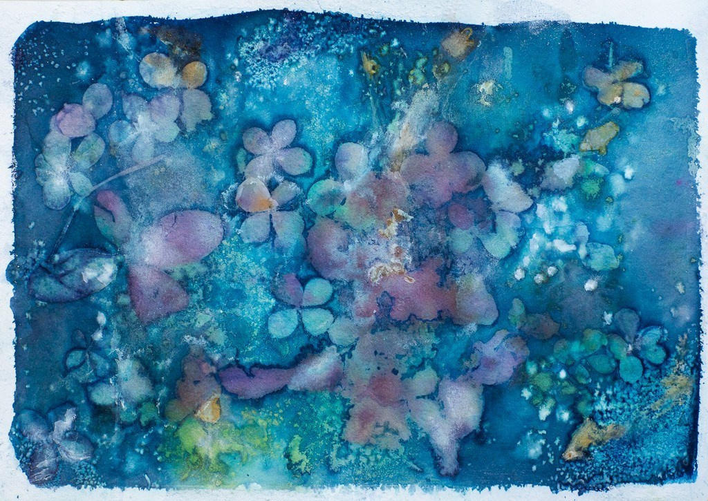 ЦИАНОТИПИЯ. CONTEMPORARY ARTIST OLGA ANDRIYASH