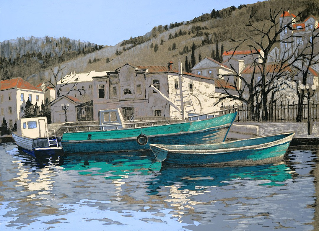 Графика. Тихонова Анна —художник-график, художник-монументалист, живописец, педагог