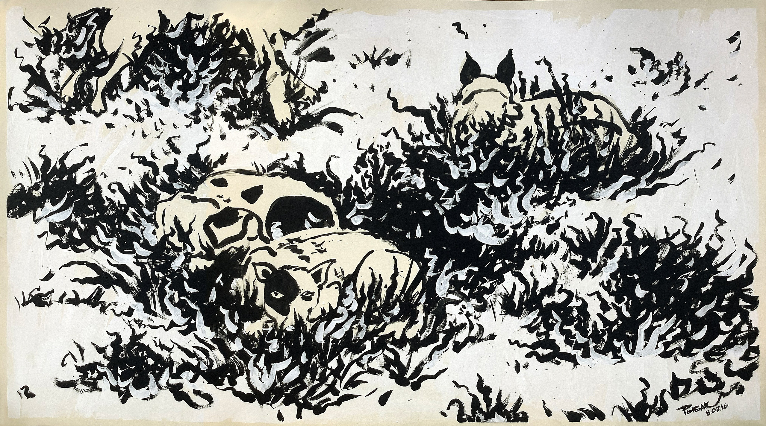 Серия Ох, эта жизнь собачья. Художник Рыбак Николай