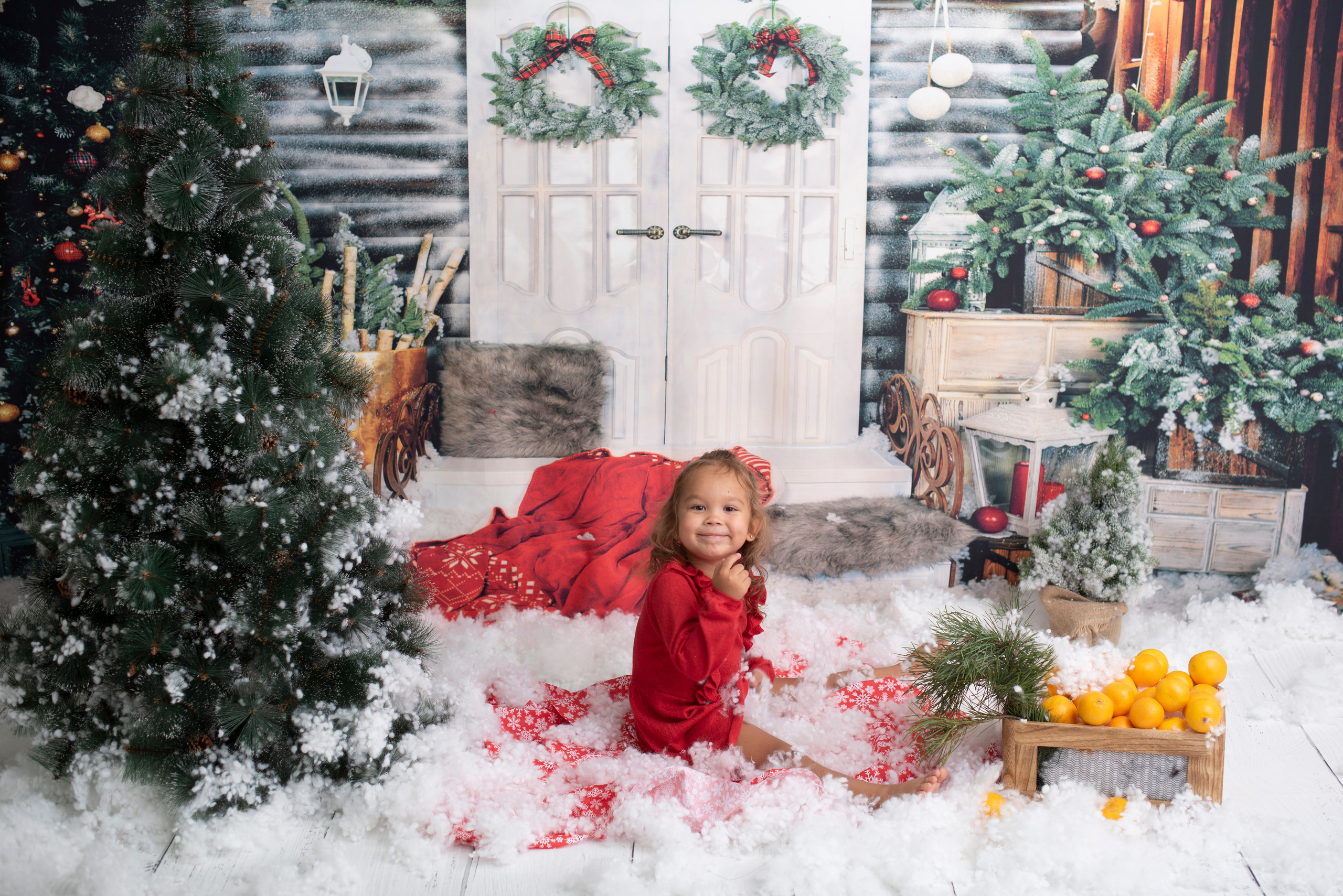 Новогодние фотодни. Фотограф новорожденных и детский фотограф Старый Оскол