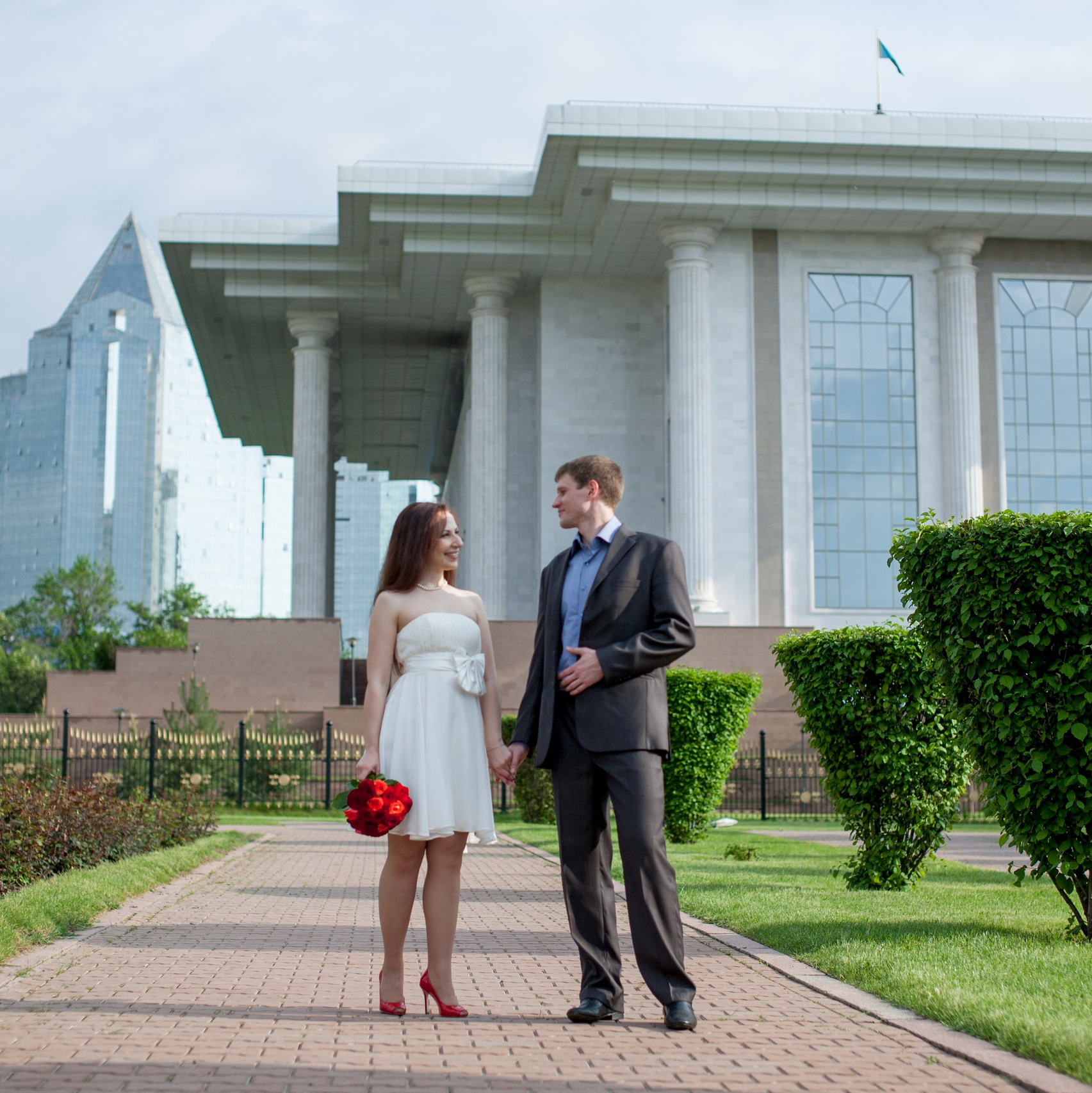 Прогулка жениха и невесты водохранилище Воронеж летом