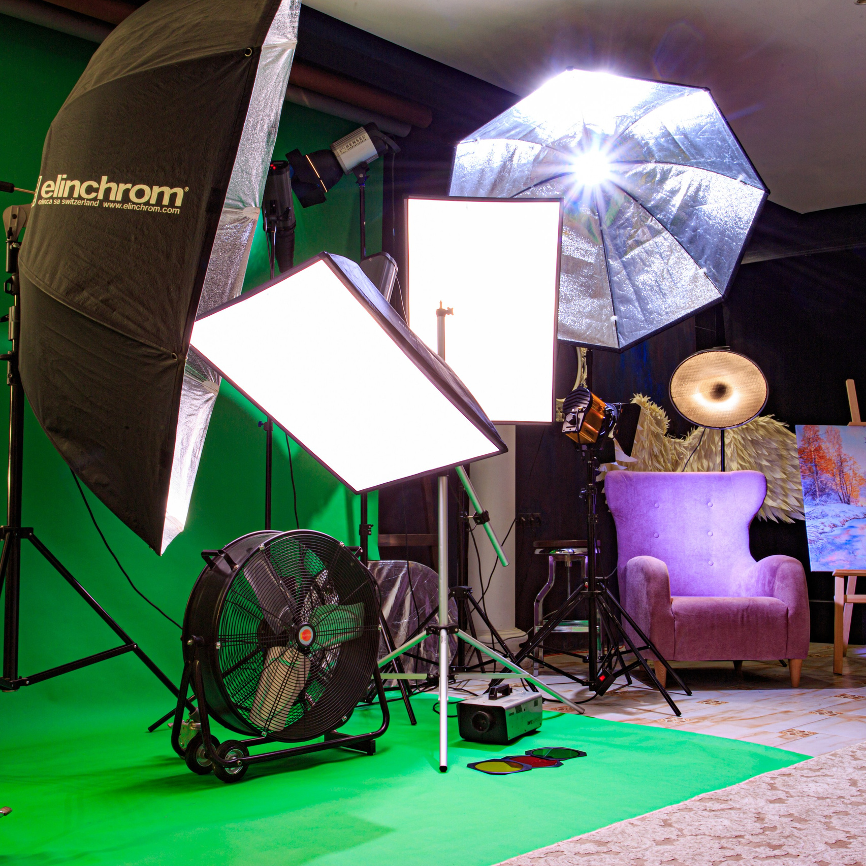 Оборудование и реквизит. Интерьерная фотостудия FOTOGEN г. Краснодар