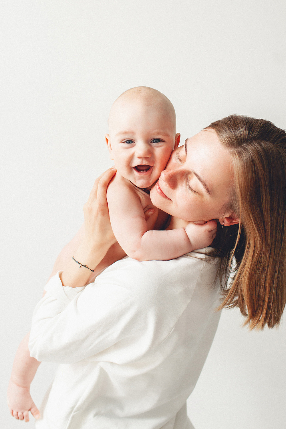 Семейные фото с шестимесячным малышом. Детский фотограф в Самаре