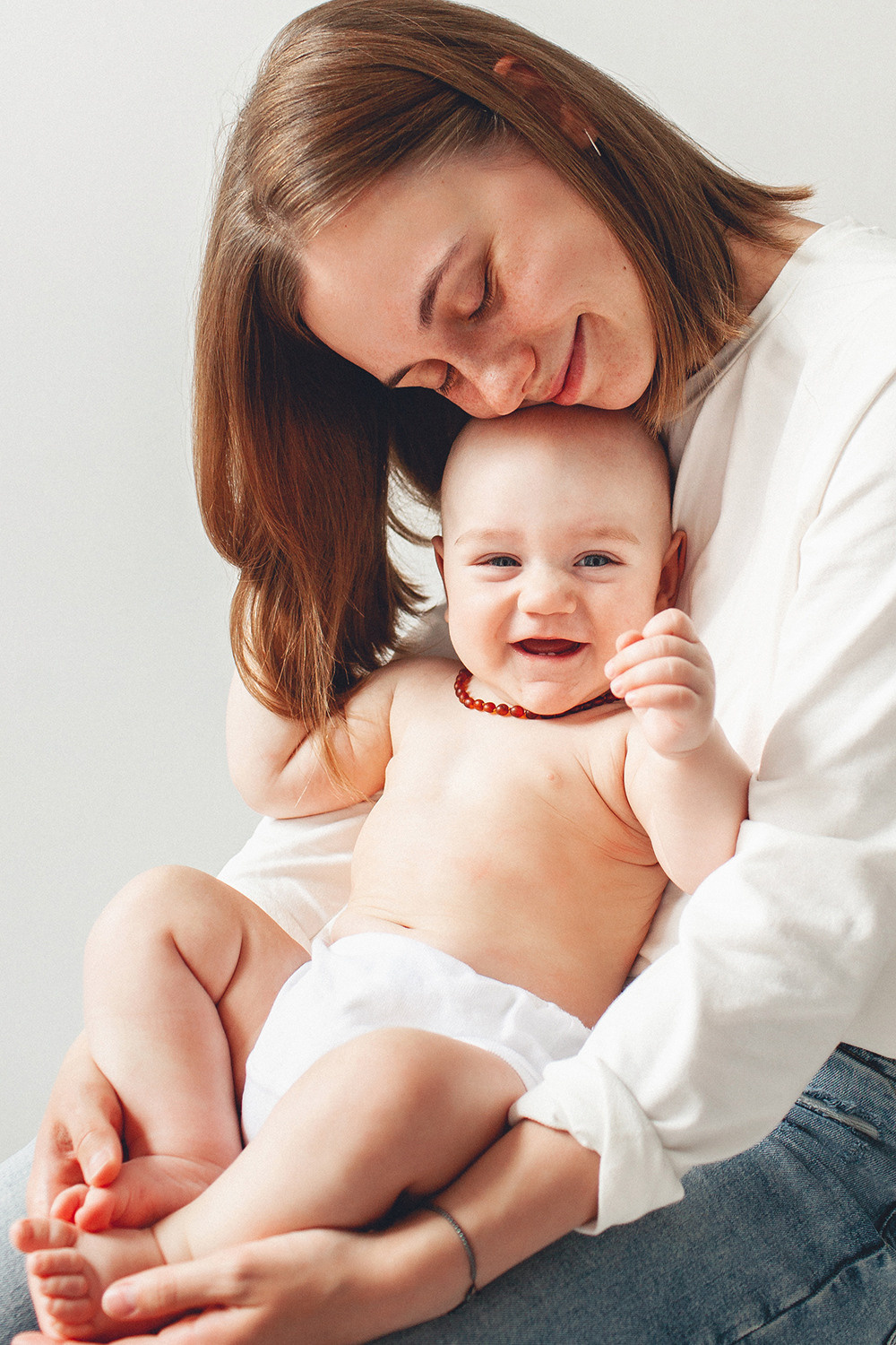 Семейные фото с шестимесячным малышом. Детский фотограф в Самаре