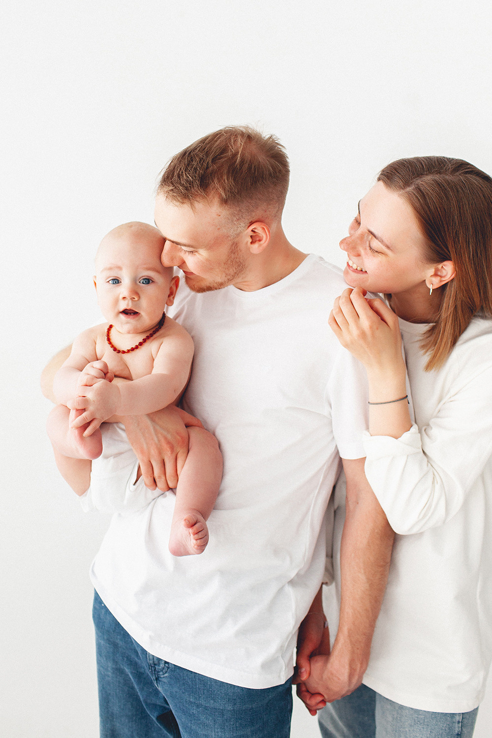 Семейные фото с шестимесячным малышом. Детский фотограф в Самаре
