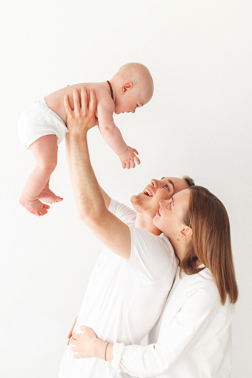 Семейные фото с шестимесячным малышом. Детский фотограф в Самаре