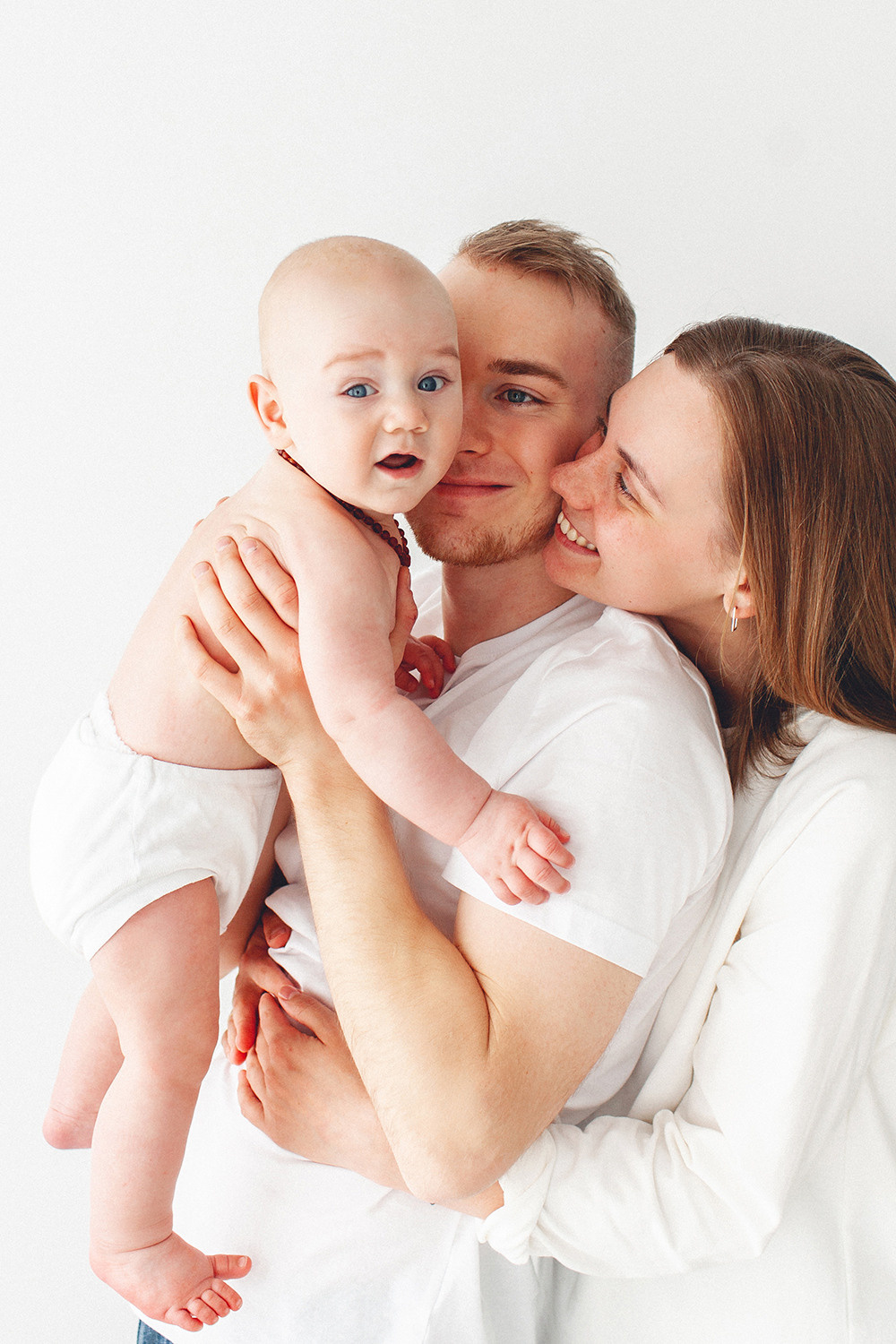 Семейные фото с шестимесячным малышом. Детский фотограф в Самаре