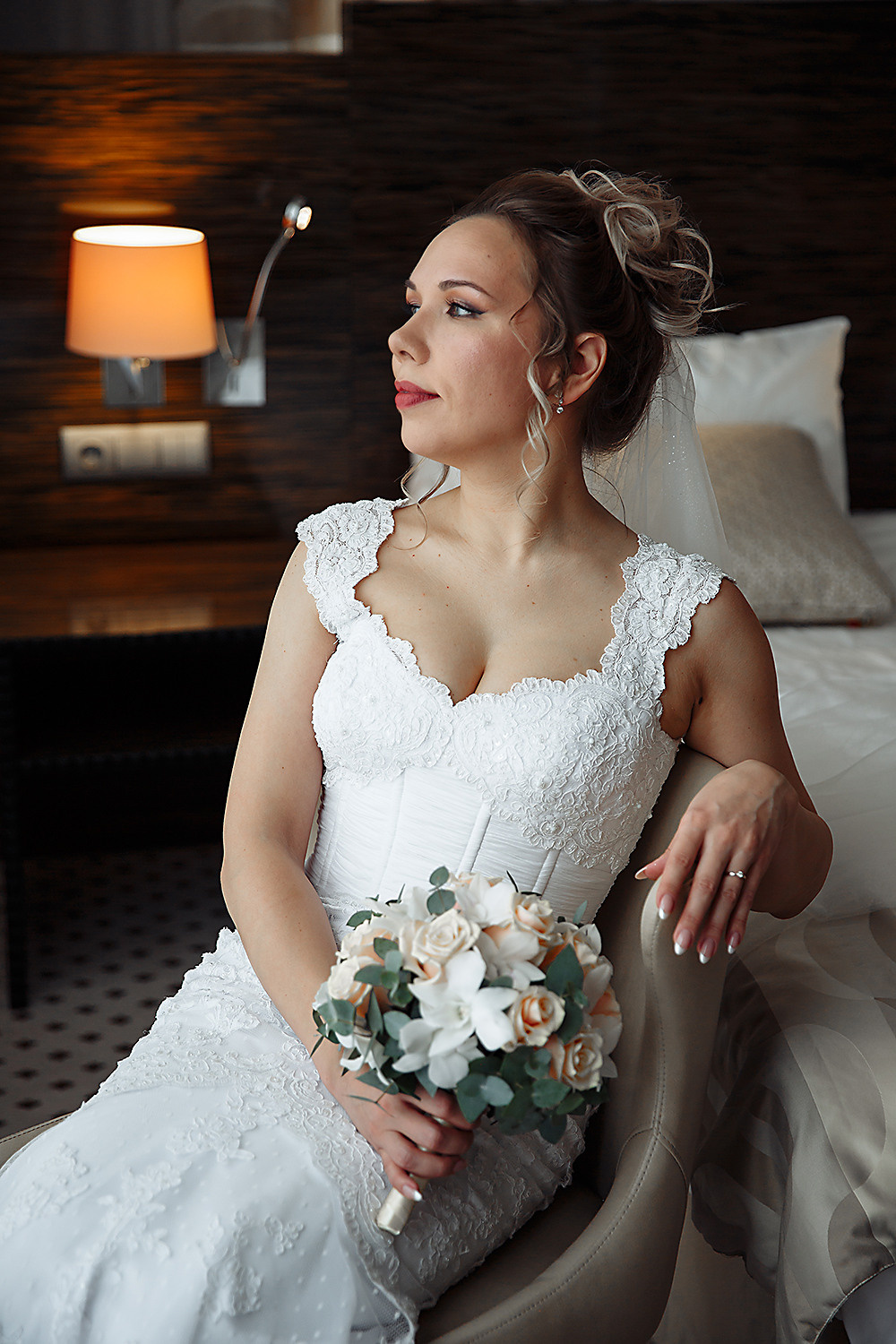 сборы невесты в Crowne Plaza Moscow