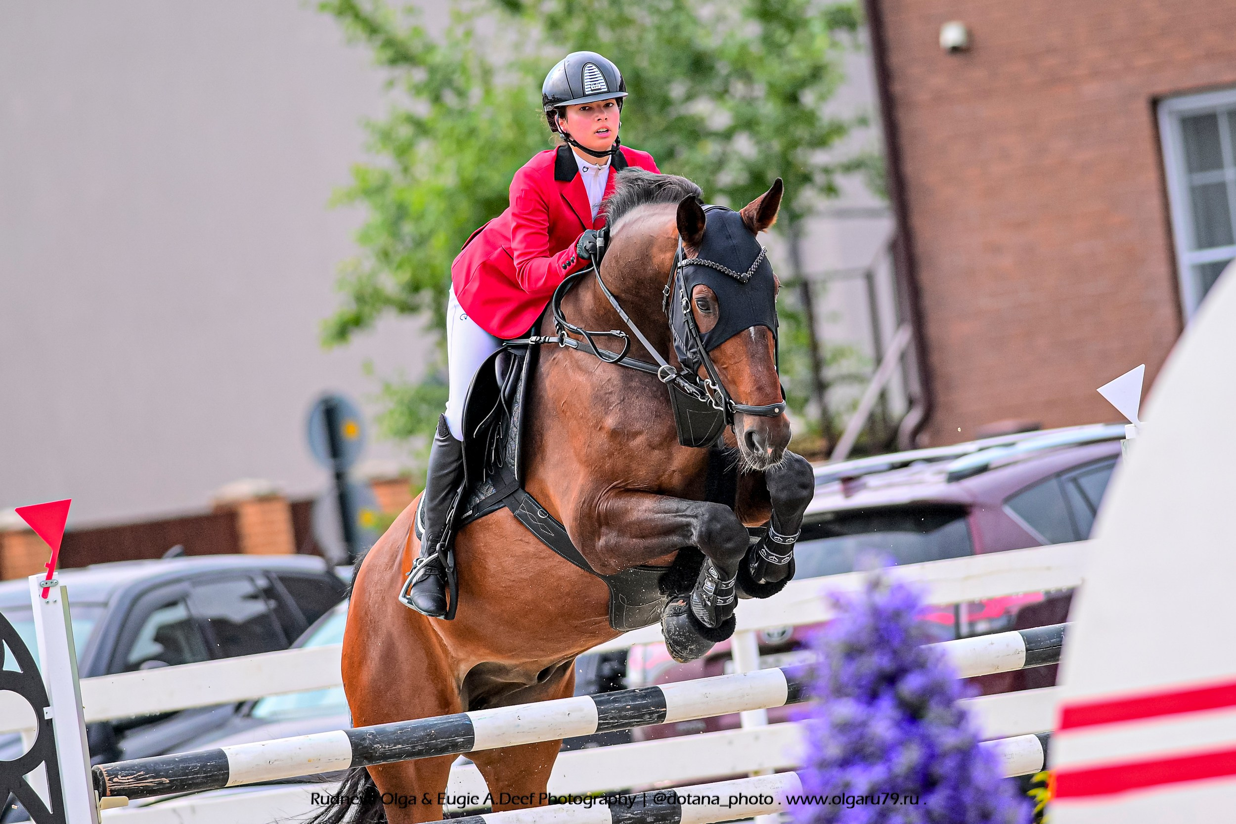 2025.08.29 — Кубок КСК «Серебряная Подкова» по конкуру. ТУРНИРНАЯ КОННАЯ ФОТОГРАФИЯ, Руднева Ольга и Евгений Адеев