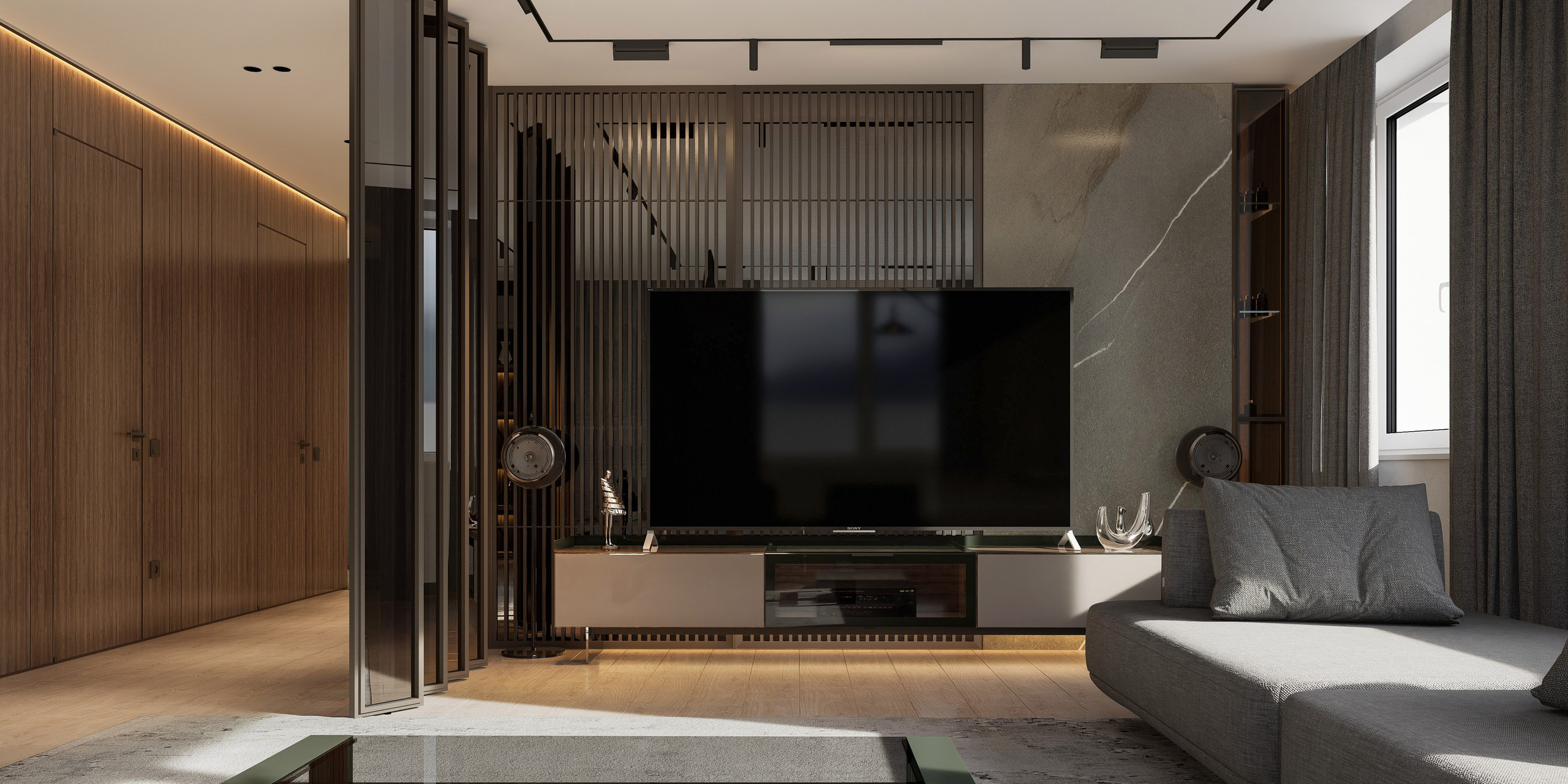 Квартира ЖК Кристалл. Архитектурно-дизайнерское бюро ROOMS