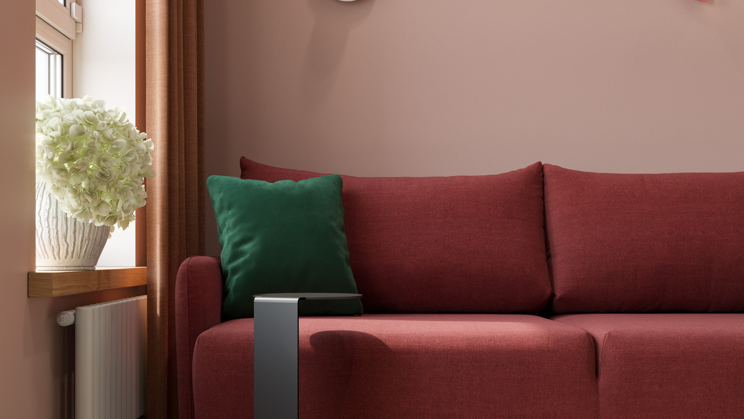 3D Визуализация Квартиры в Стиле Современная Классика с Яркими Цветами | Портфолио. Визуализатор интерьера в Москве | Брагин Кирилл