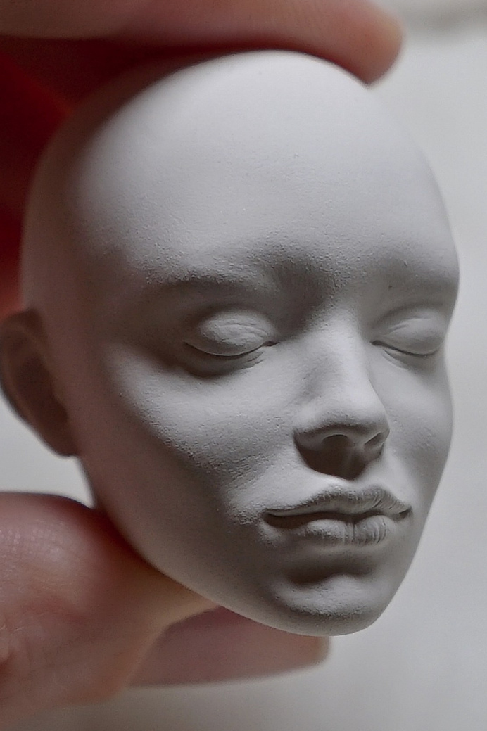 Авторские Шарнирные куклы и украшения из фарфора Алексаны Лавринчук