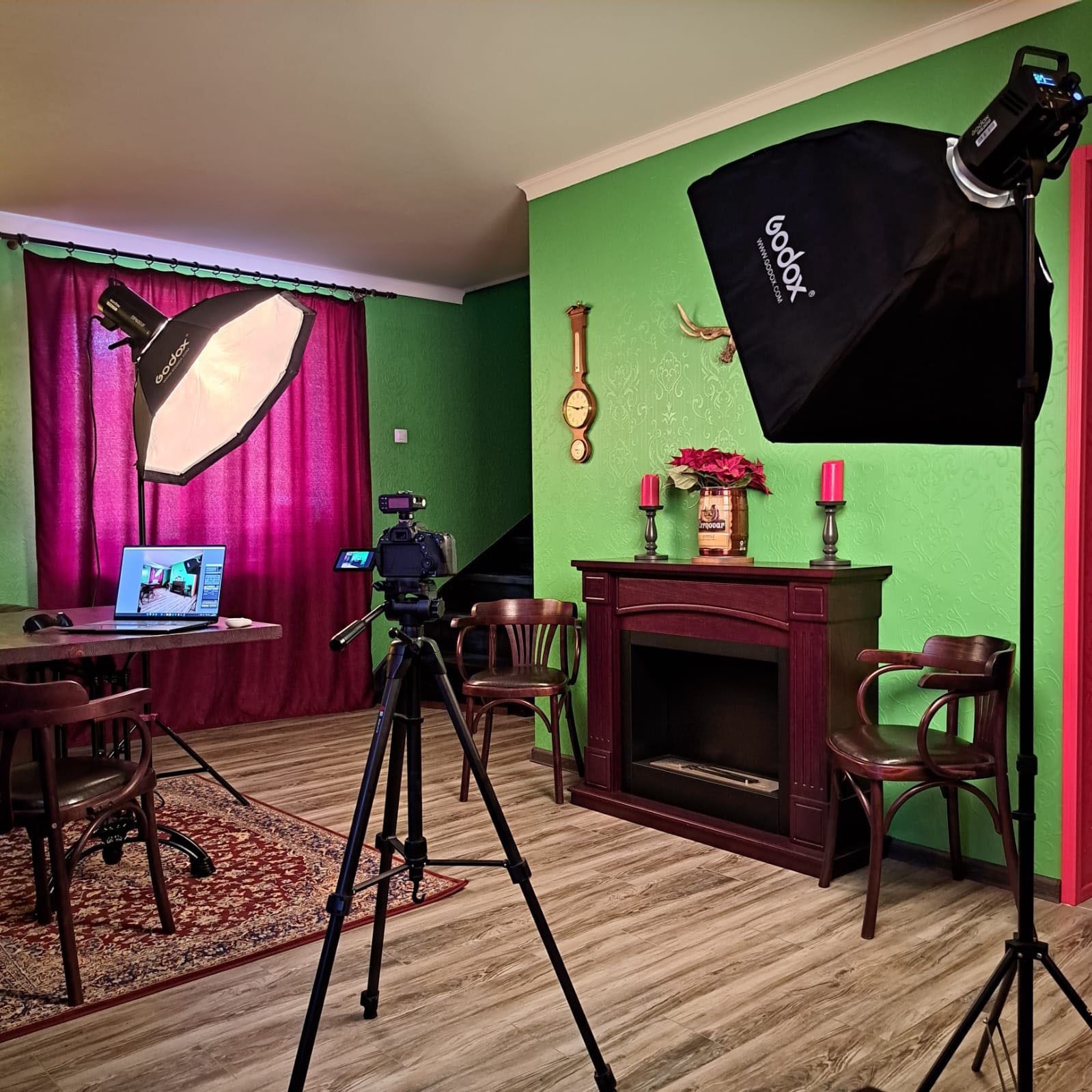 Съемка в интерьере. Leclerc-studio