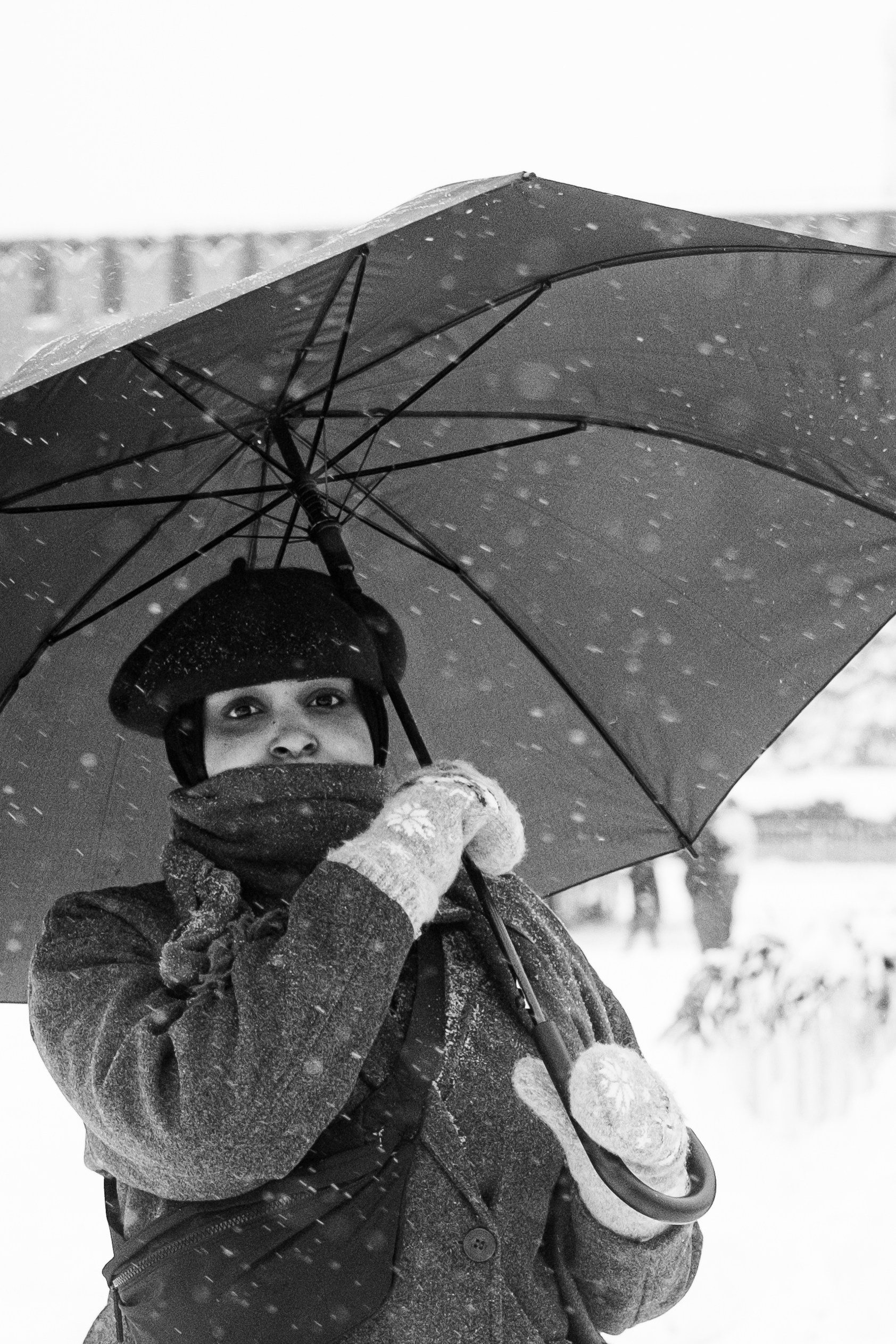 Снежная Москва. Репортажный фотограф в Москве Аида Исламова