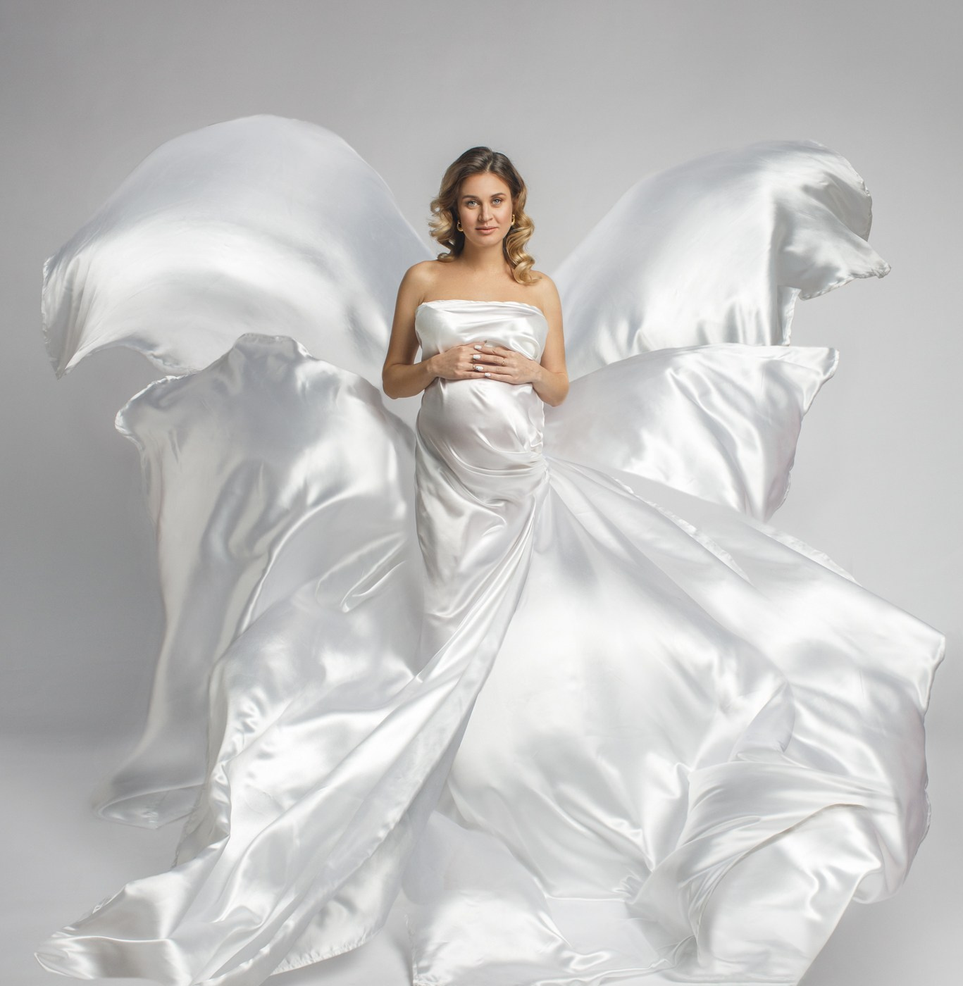 Одежда для беременных. Фотографы в городе Волгограде — Людмила Агеева и Алексей Околелов