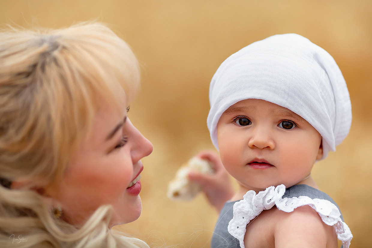 В пшенице. Детский и семейный фотограф в Екатеринбурге