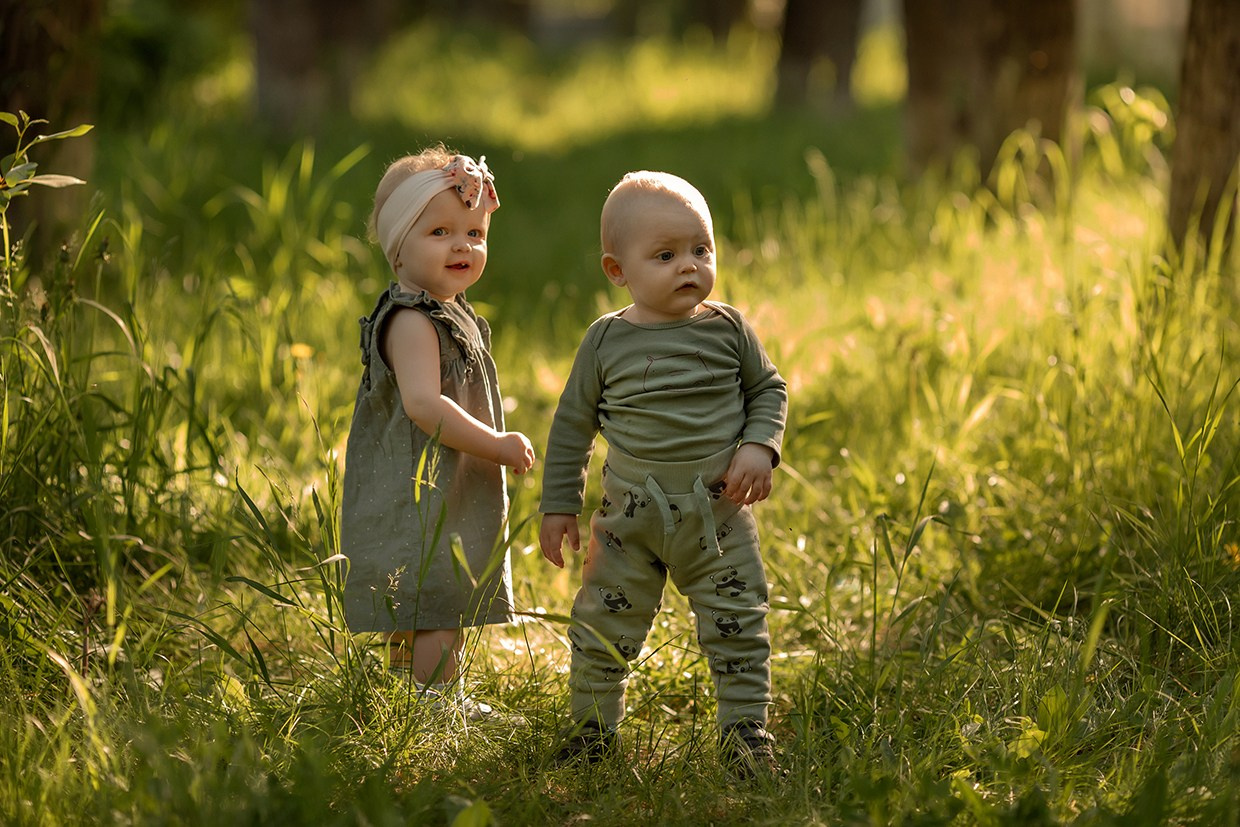 Семейная фотосессия в парке ДК Эльмаш. Детский и семейный фотограф в Екатеринбурге