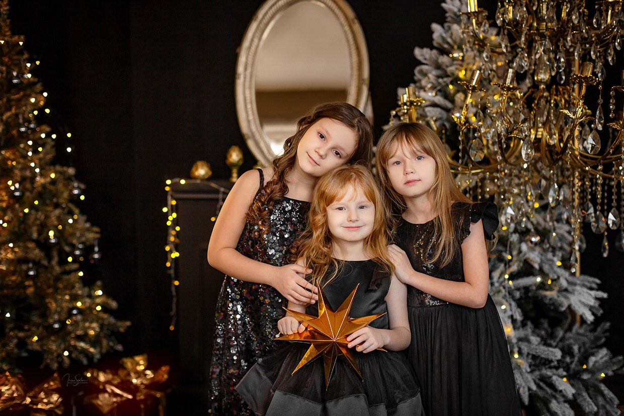 Новогодние фотосессии в студии Парадная. Детский и семейный фотограф в Екатеринбурге