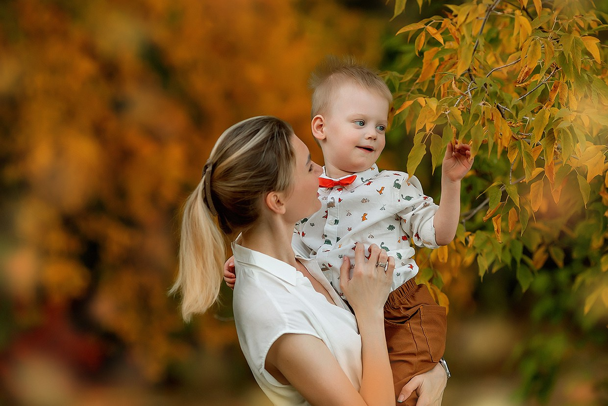 Осенняя фотосессия в парке УРУГПС. Детский и семейный фотограф в Екатеринбурге