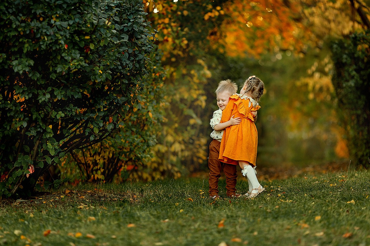 Осенняя фотосессия в парке УРУГПС. Детский и семейный фотограф в Екатеринбурге