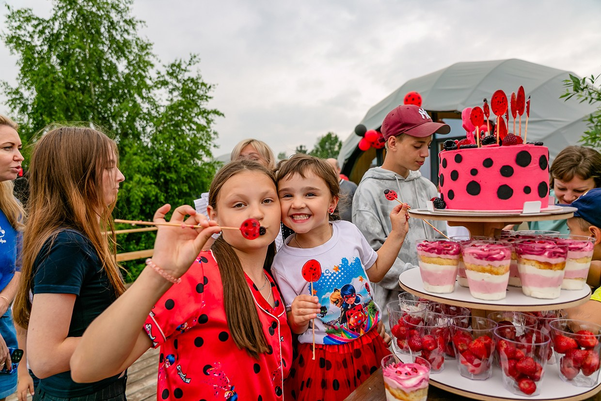 Детский день рождения в Мичуринских прудах. Детский и семейный фотограф в Екатеринбурге