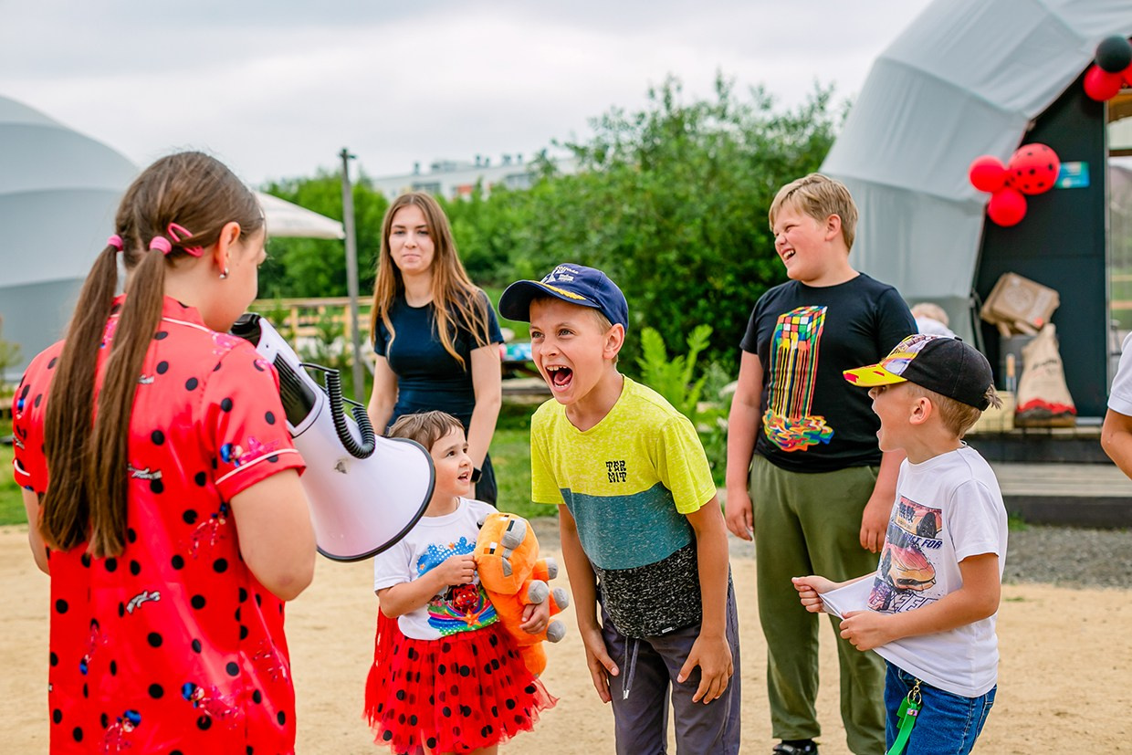 Детский день рождения в Мичуринских прудах. Детский и семейный фотограф в Екатеринбурге