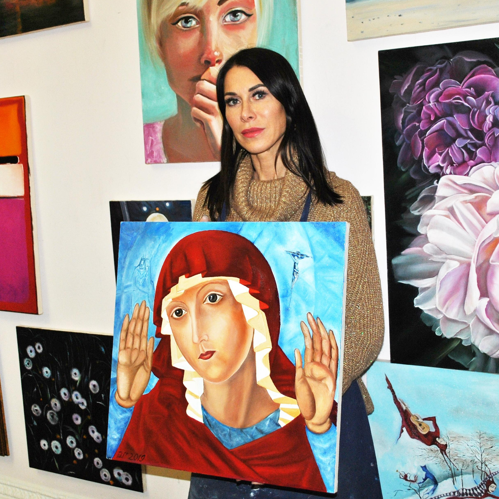 大師班. 根據照片訂購繪畫和肖像。藝術家 Sofia Rechling