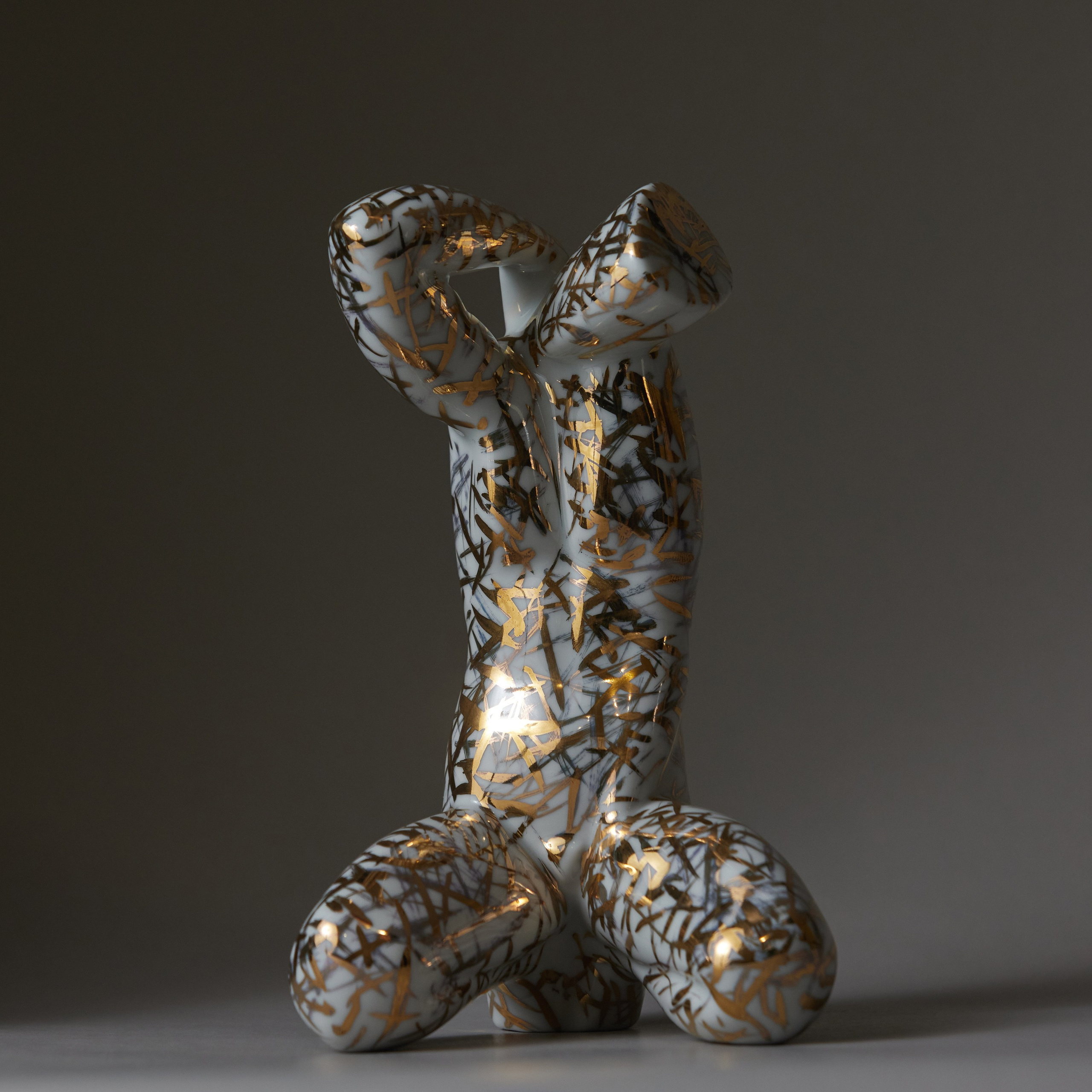 Утро. стиле вами-саби. Sculptor Aleksei Dmitriev