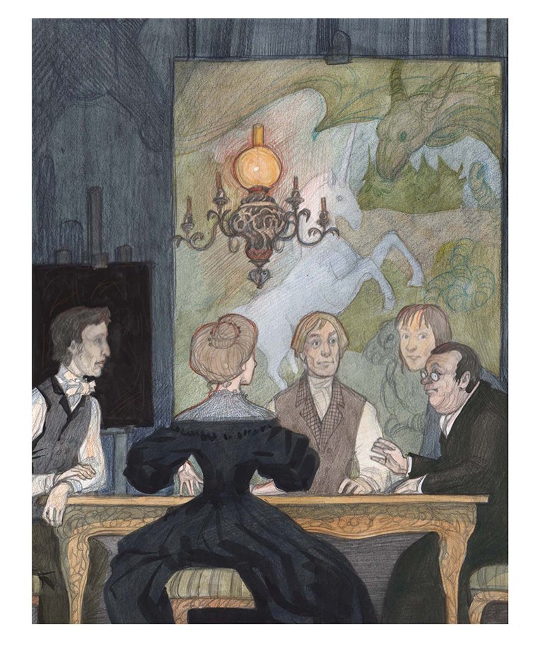 Artist Anna Khopta. Oil and Acrylic Paintings. Moscow