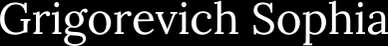 grigorevichsophia.wfolio.pro