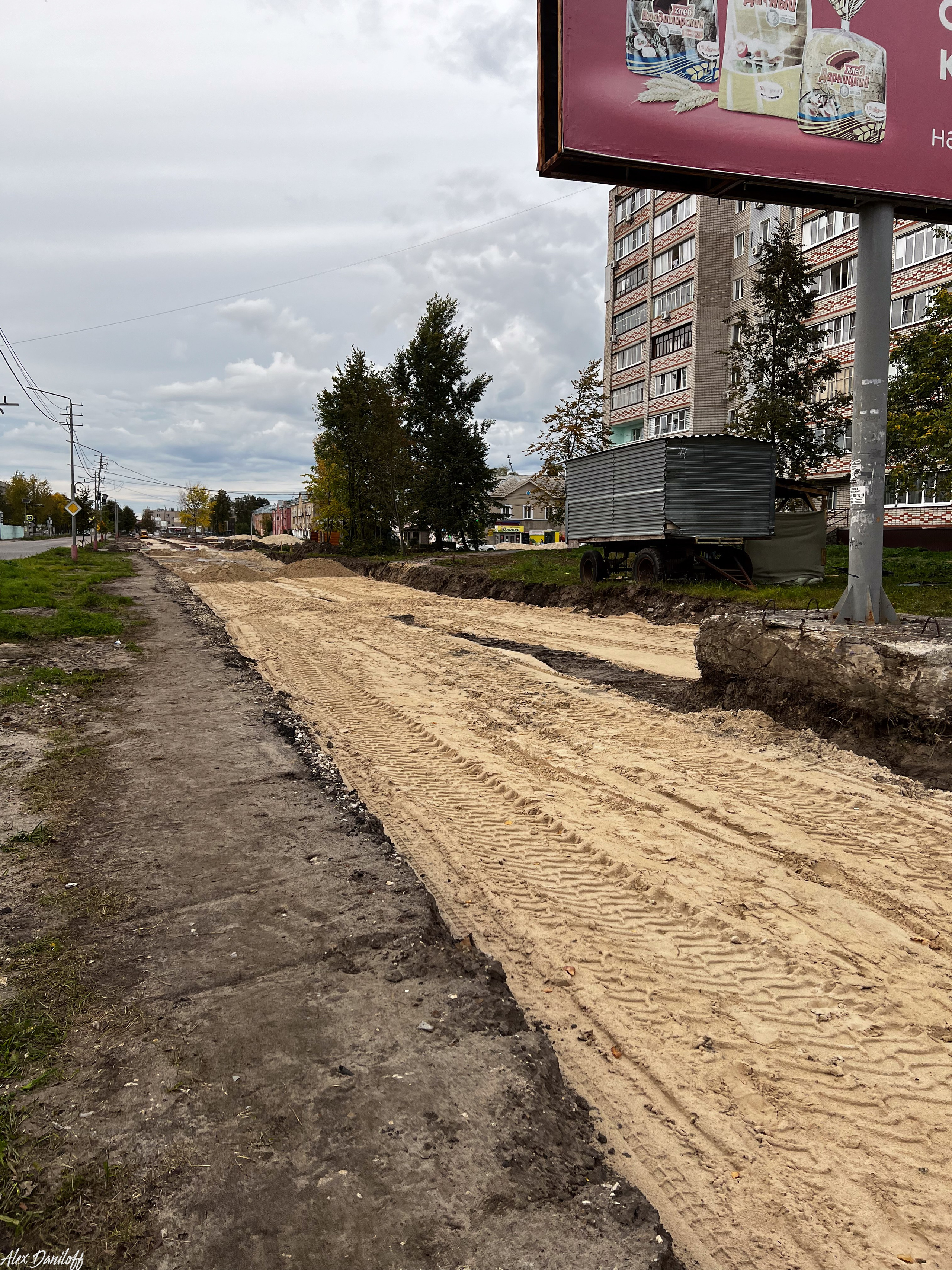 Бульвар Филатова в Муроме преображается: идёт реконструкция по концепции «Пути героев»