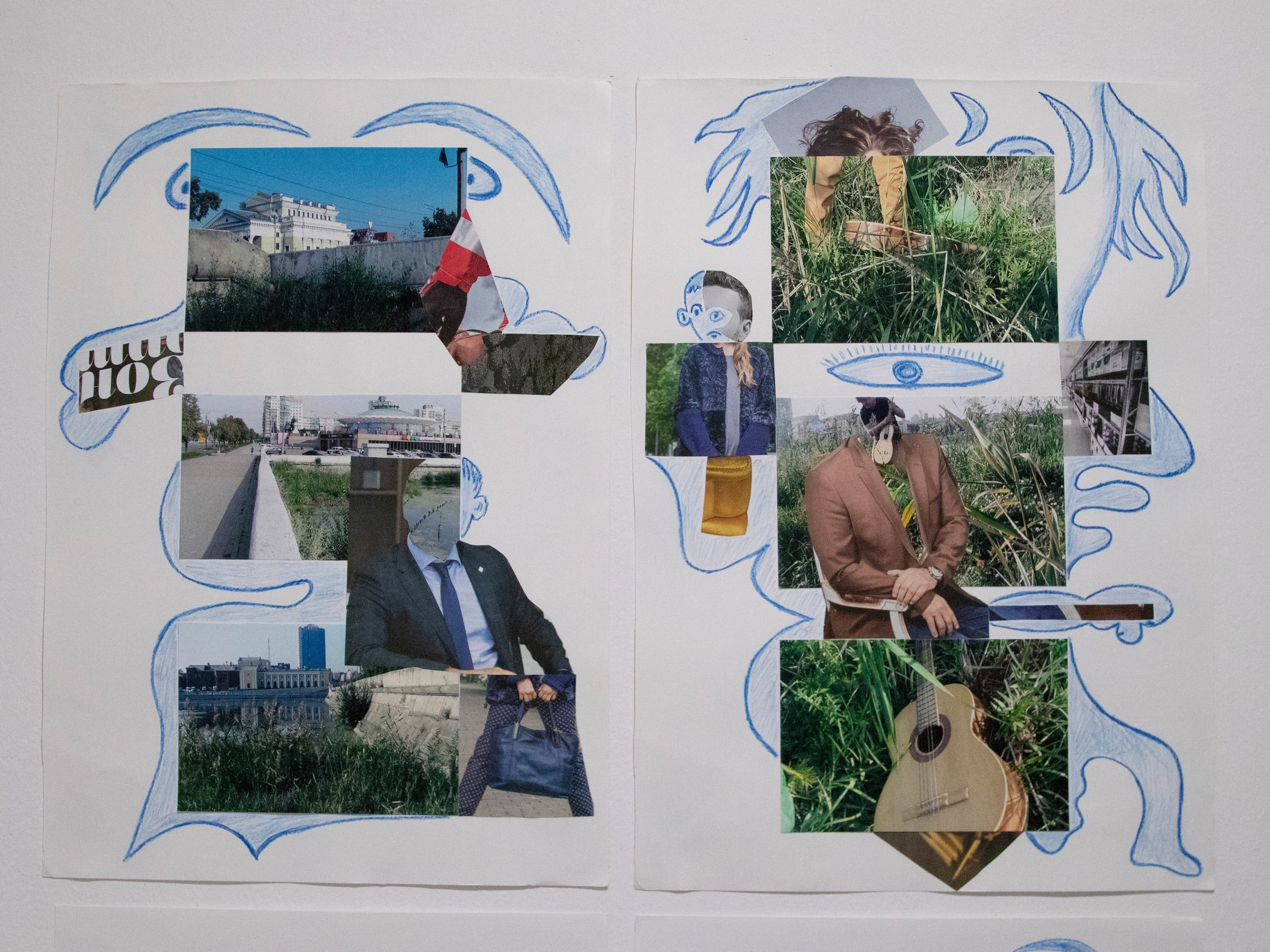 Письма к Острову. Artist Oleg Semenovykh