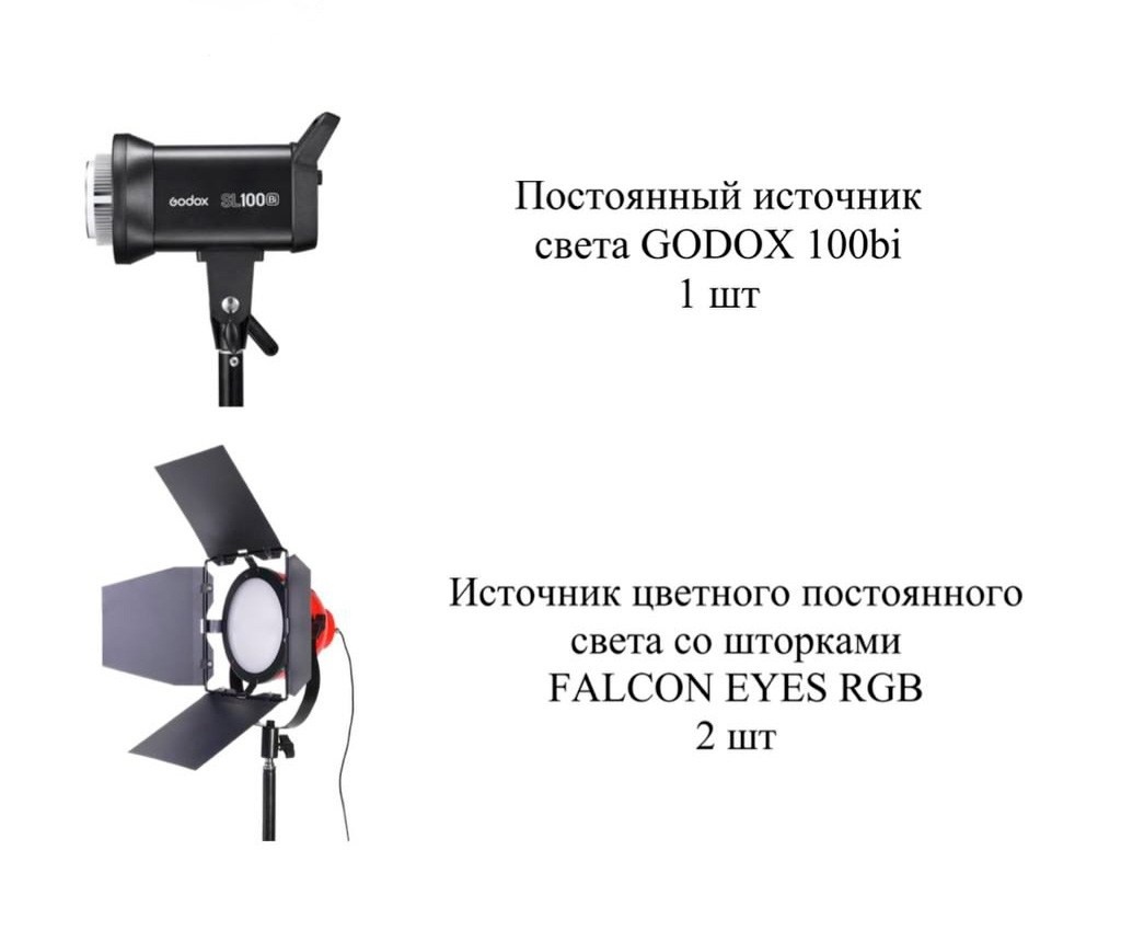 Оборудование. Студия создания контента «Exposia»