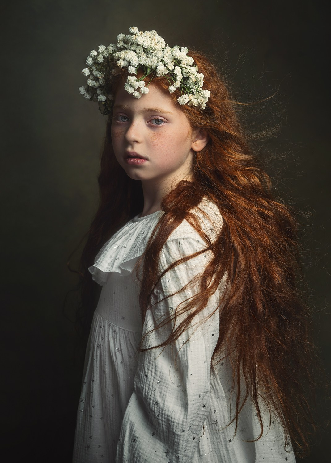 Мк онлайн девочка в венке. Фотограф Ирина Гарш