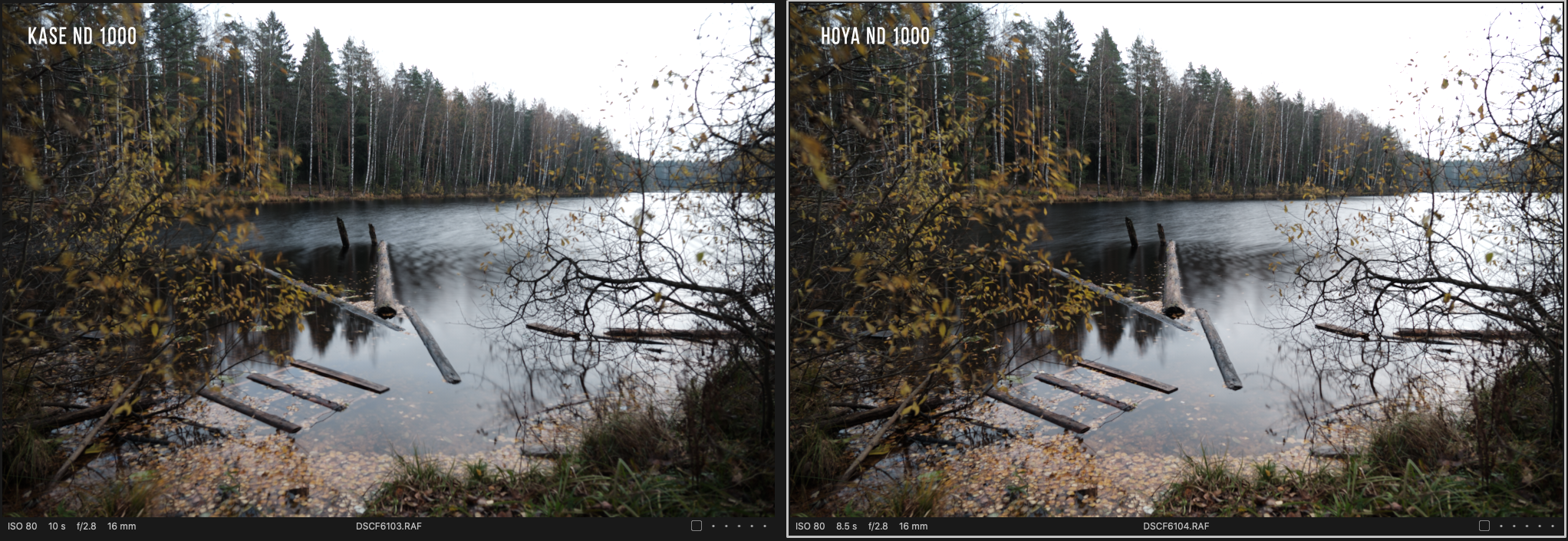 Встроенный ND-фильтр. Фотограф Константин Шамин